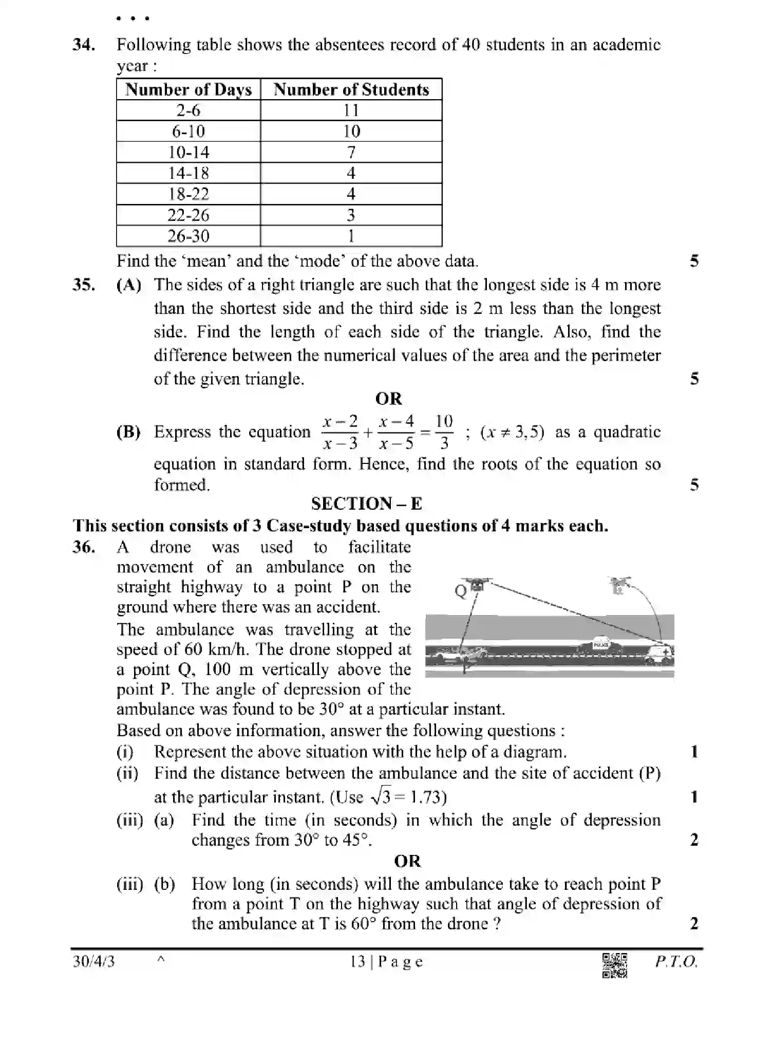 CBSE-Class-10-Previous-Year-Question-Papers-MATHEMATICS-STANDARD-H4EFG-SET-3-Page-13 Image