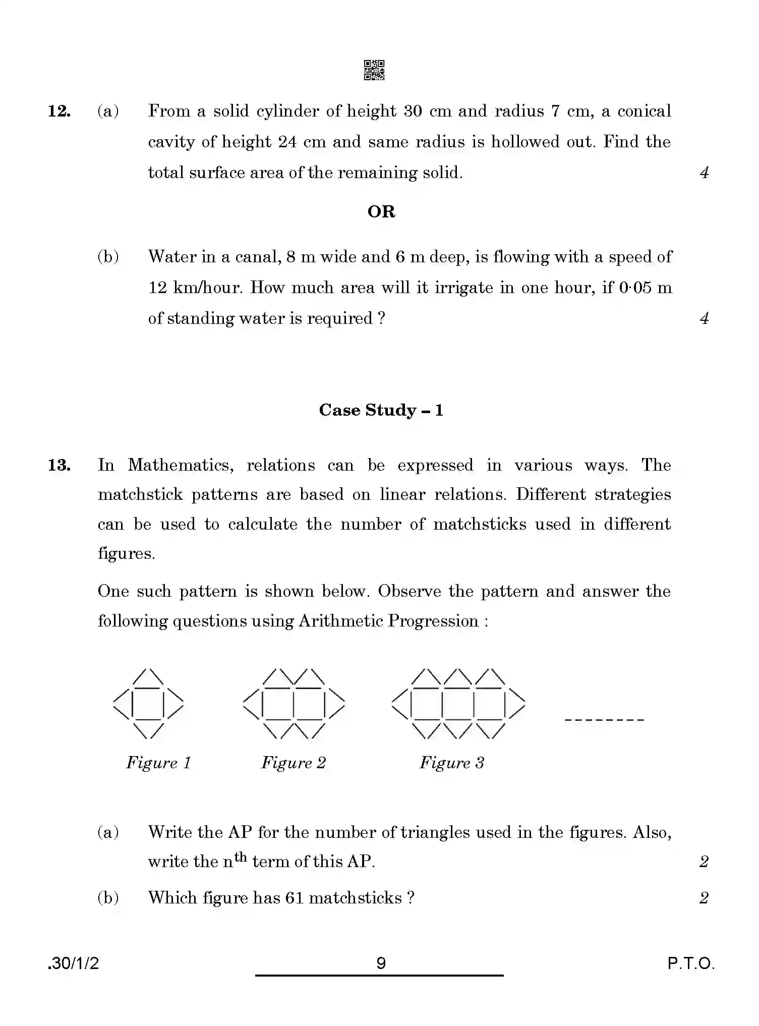 CBSE-Class-10-Previous-Year-Question-Papers-MATHEMATICS-STANDARD-PPQQA-1-SET-2-Page-9 Image