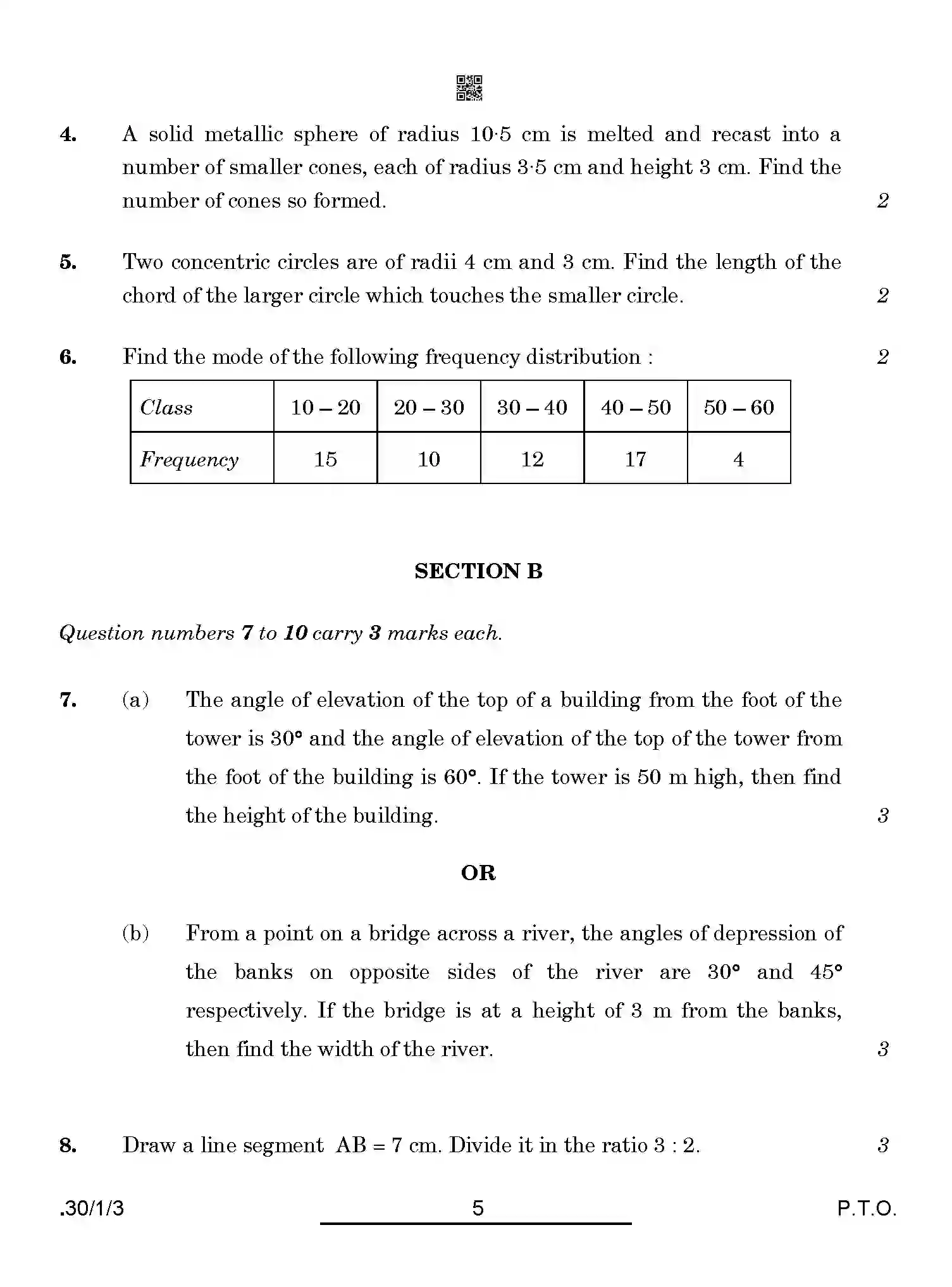 CBSE-Class-10-Previous-Year-Question-Papers-MATHEMATICS-STANDARD-PPQQA-1-SET-3-Page-5 Image