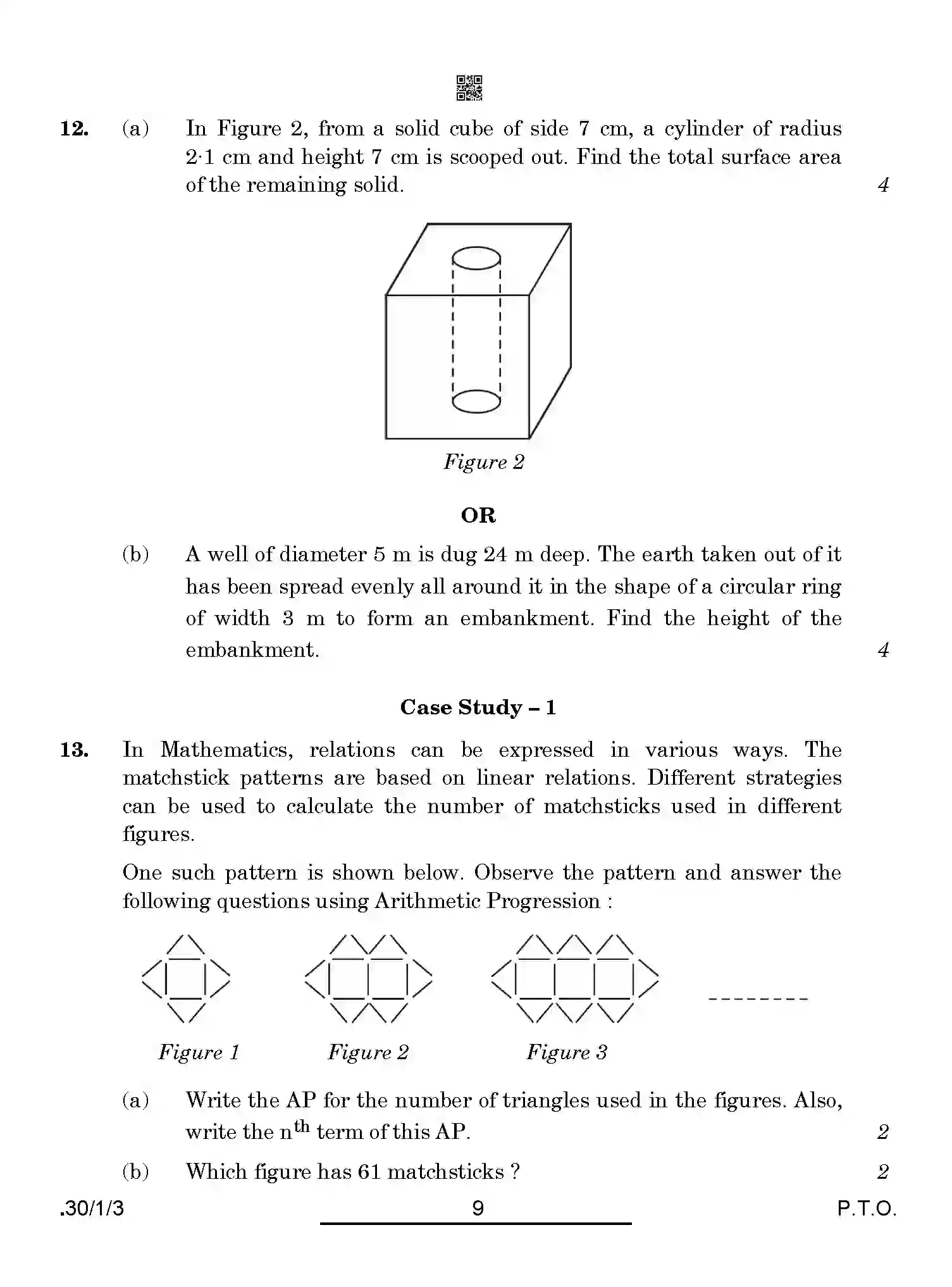 CBSE-Class-10-Previous-Year-Question-Papers-MATHEMATICS-STANDARD-PPQQA-1-SET-3-Page-9 Image