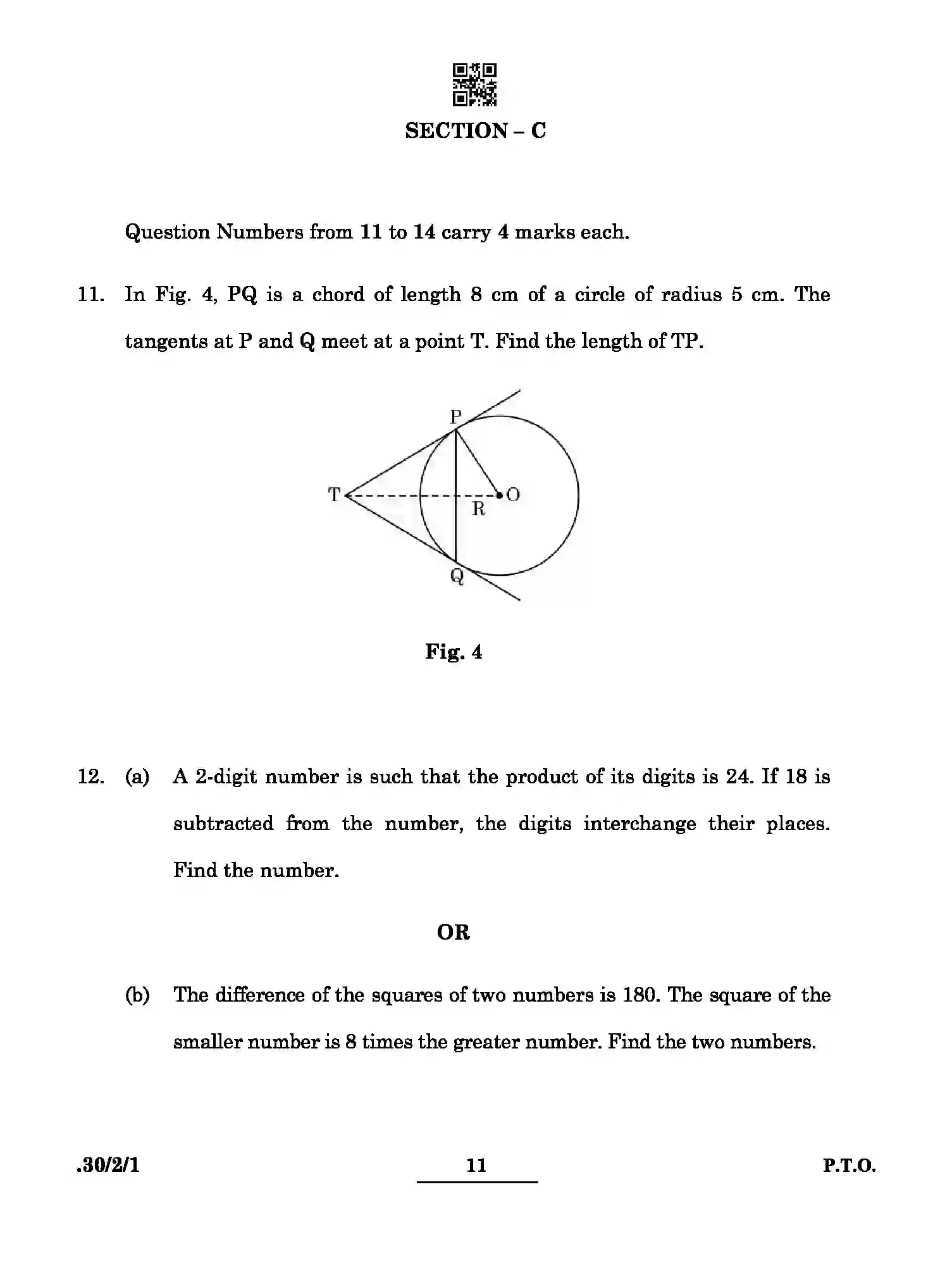 CBSE-Class-10-Previous-Year-Question-Papers-MATHEMATICS-STANDARD-PPQQC-2-SET-1-Page-11 Image