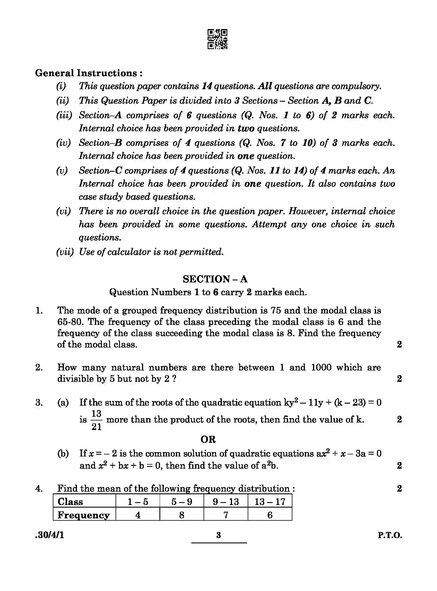 CBSE-Class-10-Previous-Year-Question-Papers-MATHEMATICS-STANDARD-PPQQD-4-SET-1-Page-3 Image