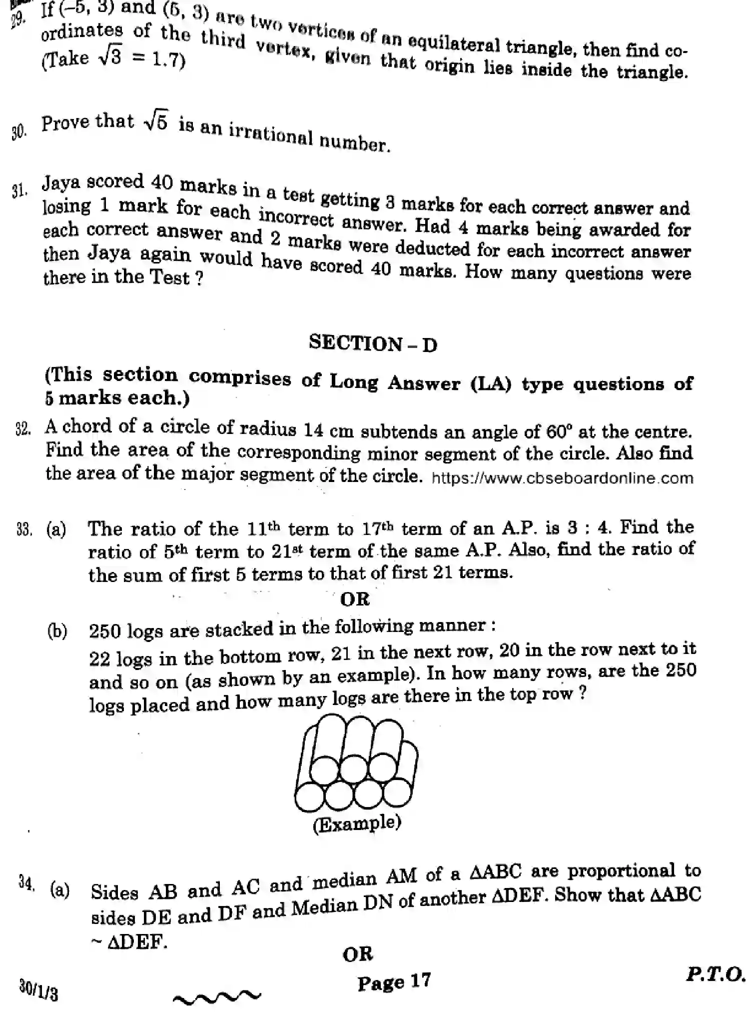 CBSE-Class-10-Previous-Year-Question-Papers-MATHEMATICS-STANDARD-WX1YZ-1-SET-3-Page-9 Image