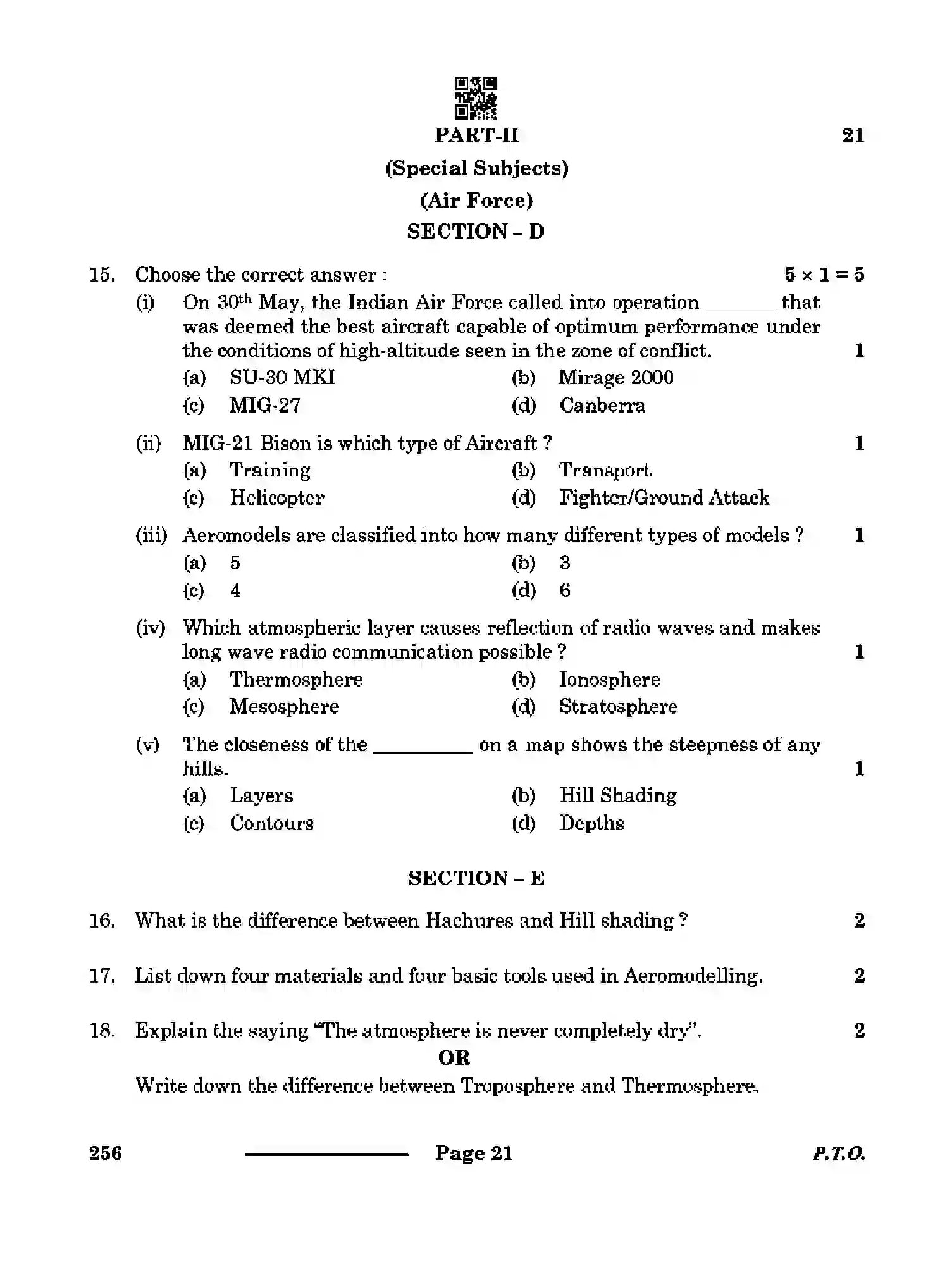 CBSE-Class-10-Previous-Year-Question-Papers-NATIONAL-CADET-CORPS-NCC-CDBA-SET-4-Page-21 Image