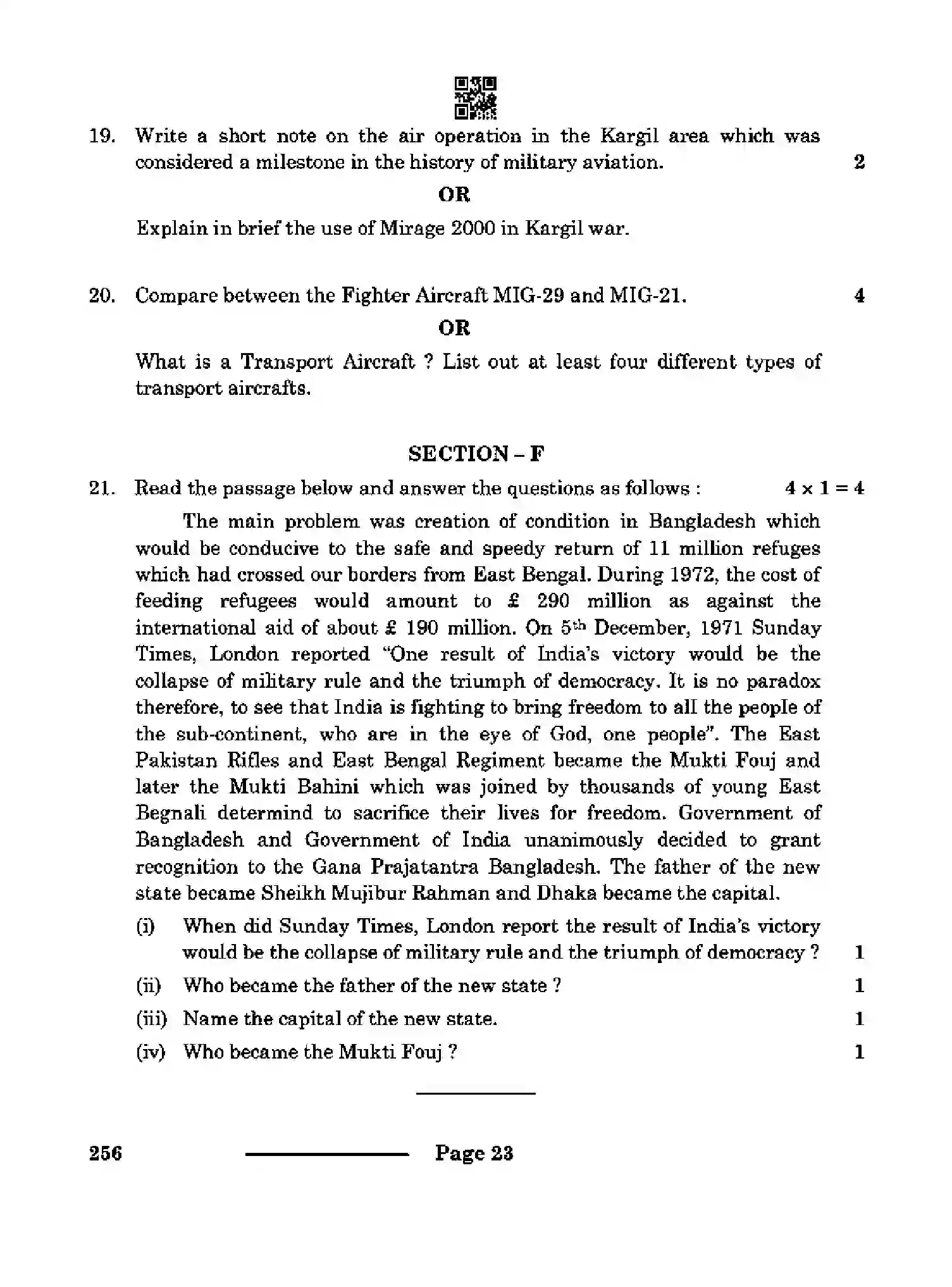 CBSE-Class-10-Previous-Year-Question-Papers-NATIONAL-CADET-CORPS-NCC-CDBA-SET-4-Page-23 Image