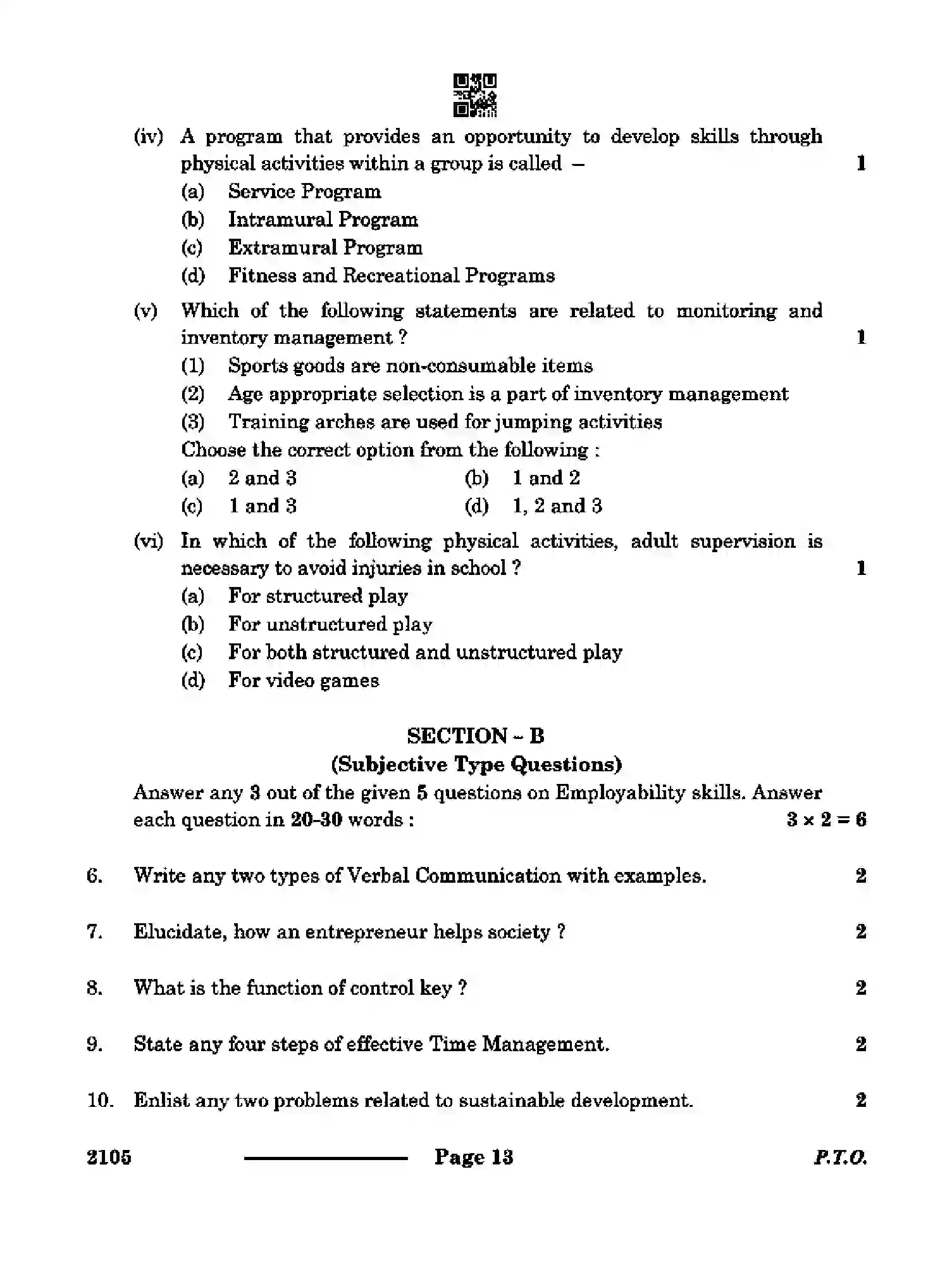 CBSE-Class-10-Previous-Year-Question-Papers-PHYSICAL-ACTIVITY-TRAINER-CDBA-SET-4-Page-13 Image