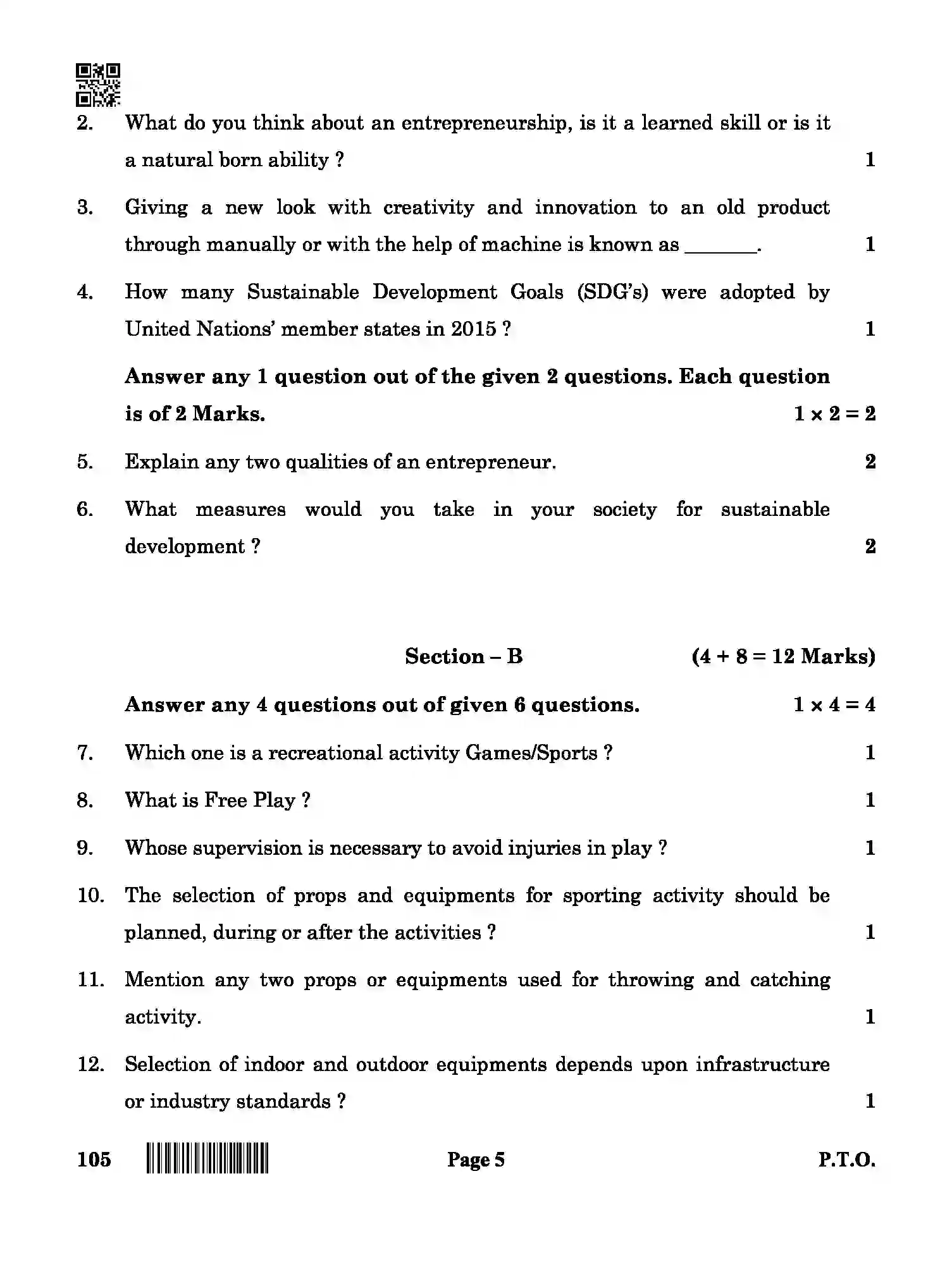 CBSE-Class-10-Previous-Year-Question-Papers-PHYSICAL-ACTIVITY-TRAINER-QAA-SET-4-Page-5 Image