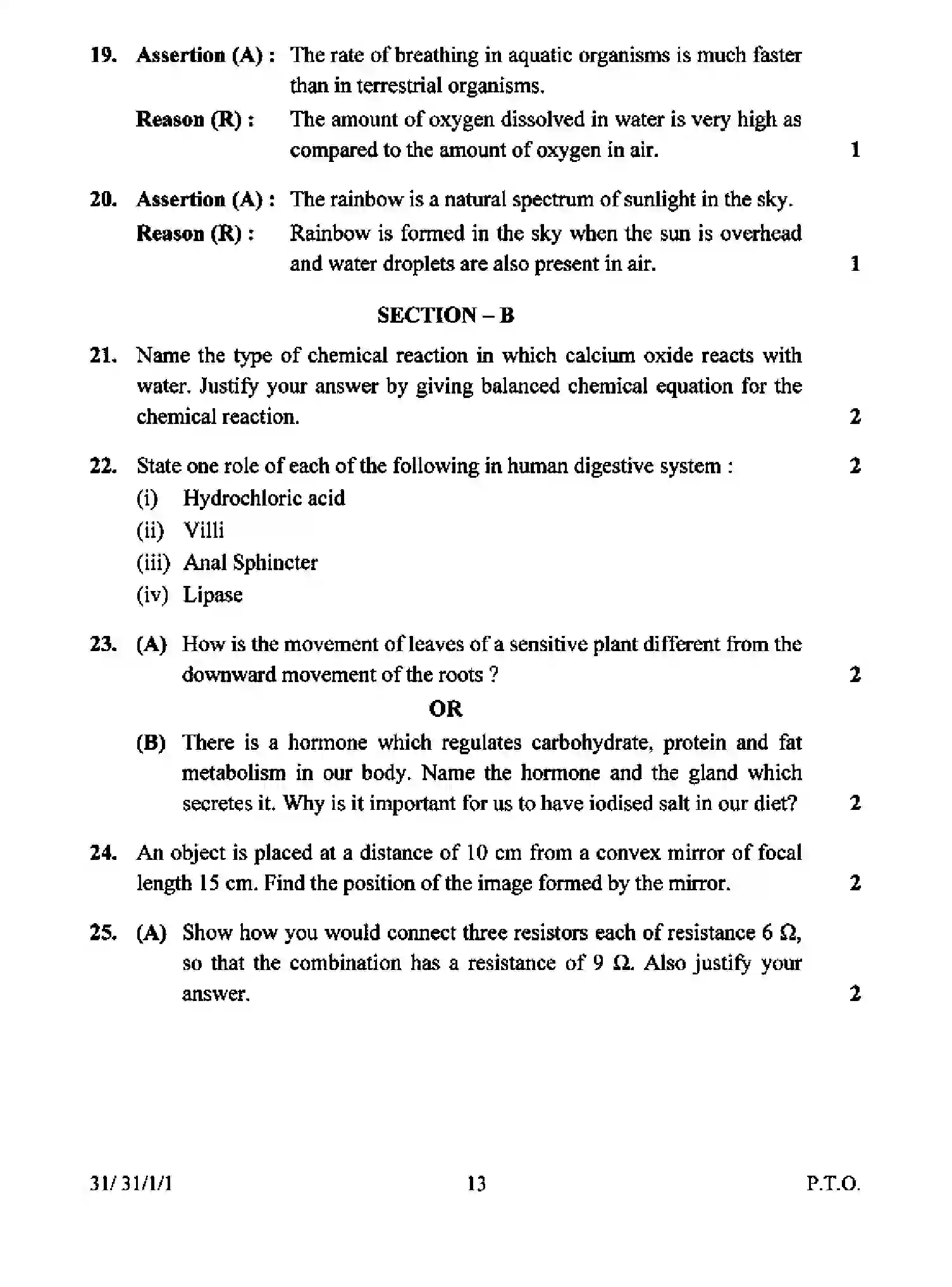 CBSE-Class-10-Previous-Year-Question-Papers-SCIENCE-D3CBA-1-SET-1-Page-13 Image
