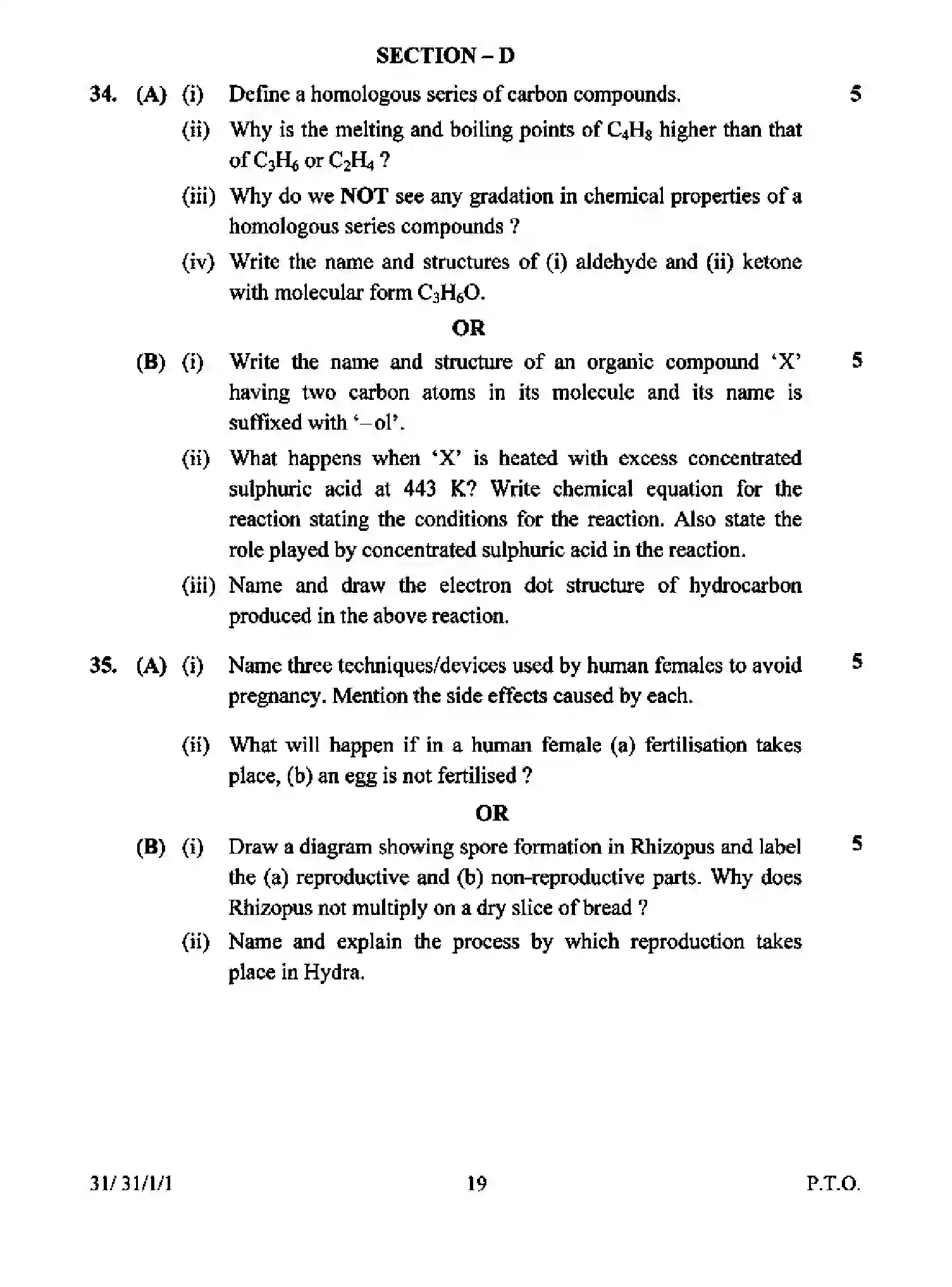 CBSE-Class-10-Previous-Year-Question-Papers-SCIENCE-D3CBA-1-SET-1-Page-19 Image