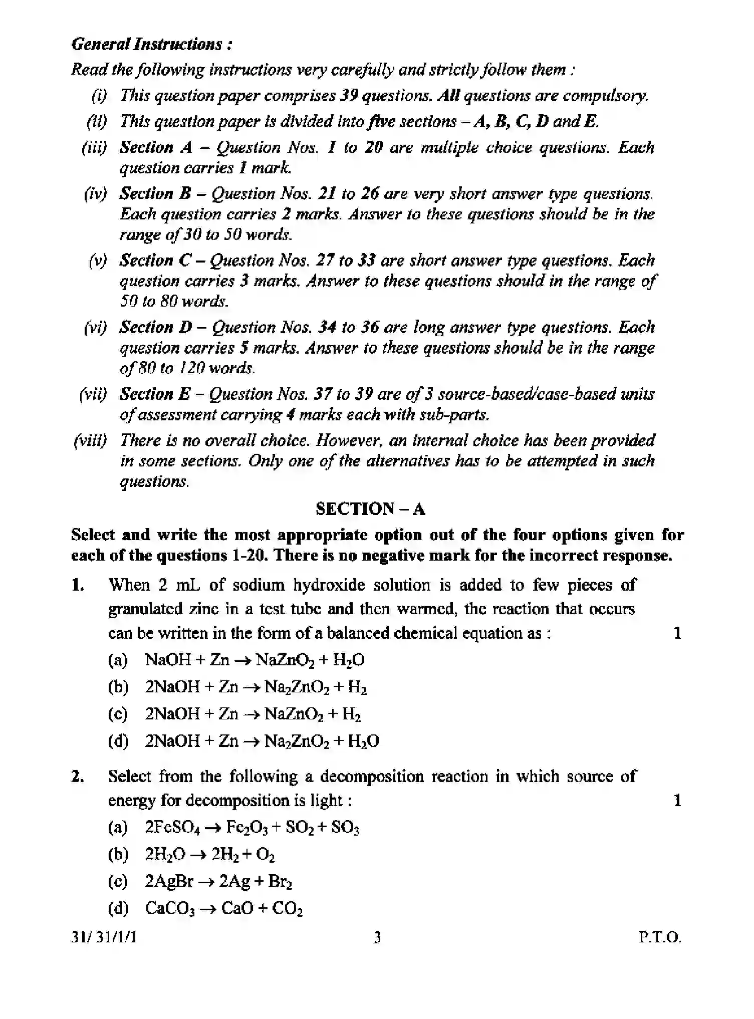 CBSE-Class-10-Previous-Year-Question-Papers-SCIENCE-D3CBA-1-SET-1-Page-3 Image