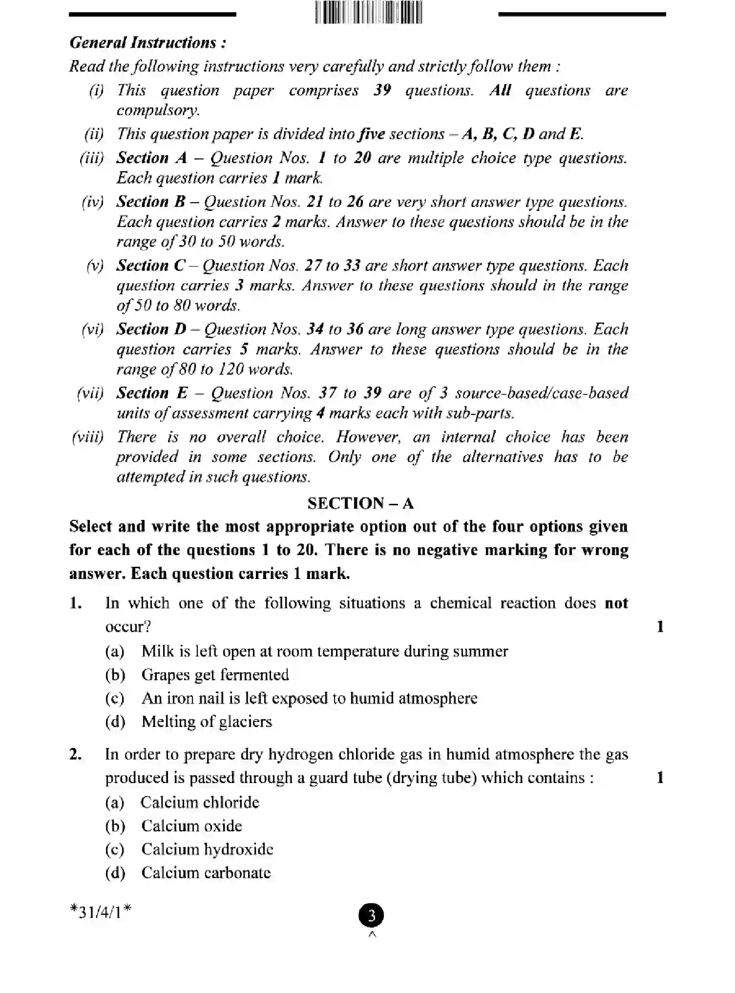 CBSE-Class-10-Previous-Year-Question-Papers-SCIENCE-EFHG4-SET-1-Page-3 Image