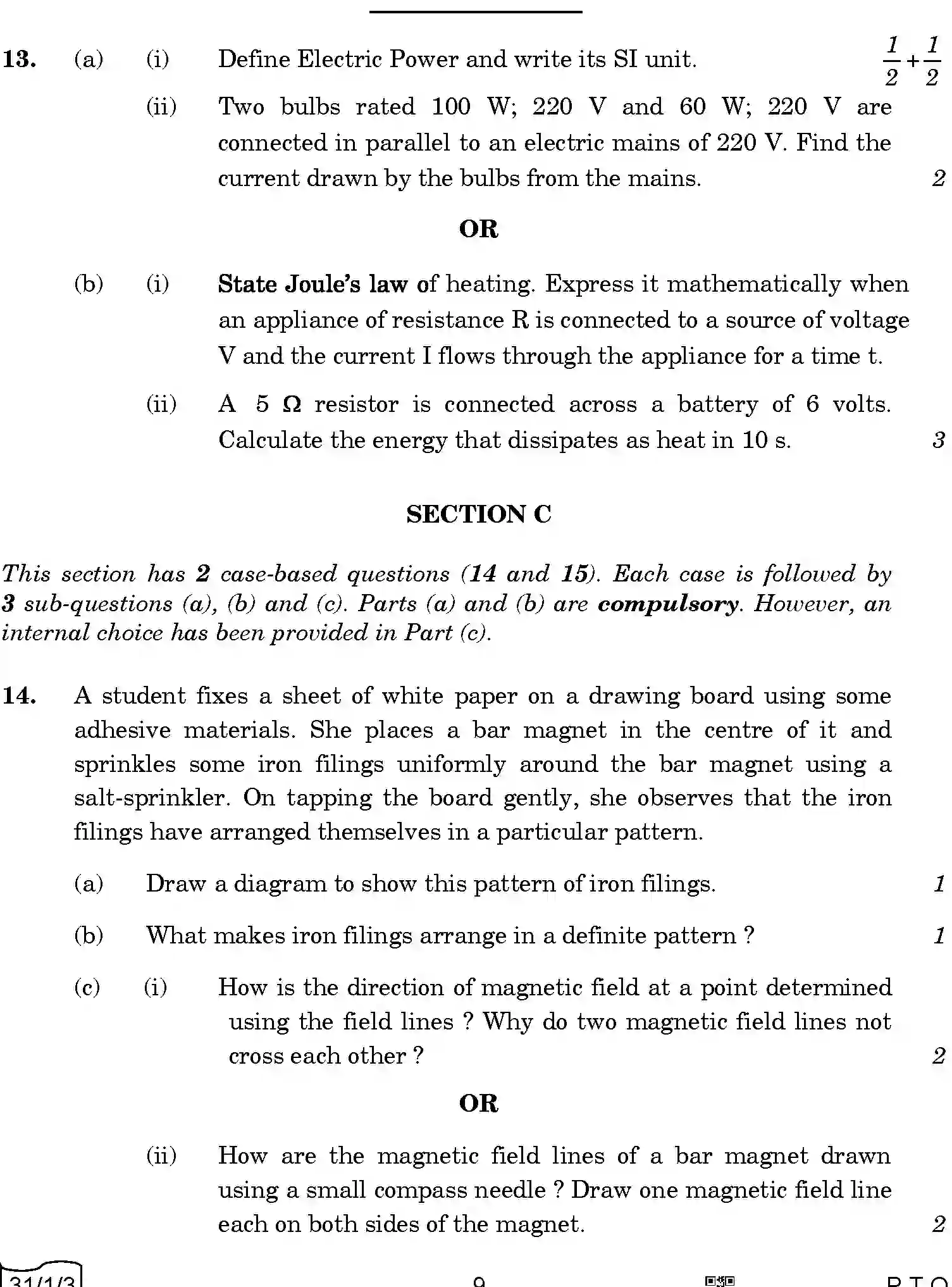 CBSE-Class-10-Previous-Year-Question-Papers-SCIENCE-QQARR-1-SET-3-Page-9 Image