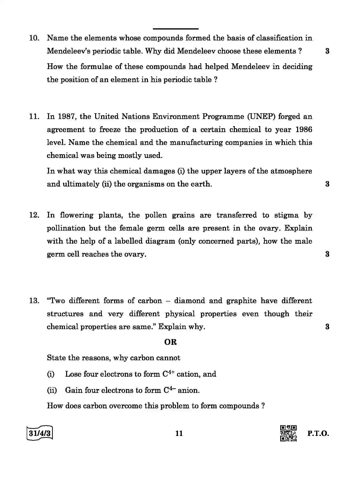 CBSE-Class-10-Previous-Year-Question-Papers-SCIENCE-QQDRR-4-SET-3-Page-11 Image
