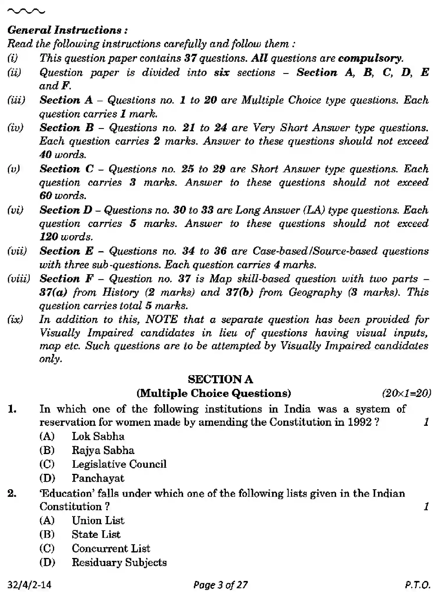 CBSE-Class-10-Previous-Year-Question-Papers-SOCIAL-SCIENCE-AB4CD-4-SET-2-Page-3 Image