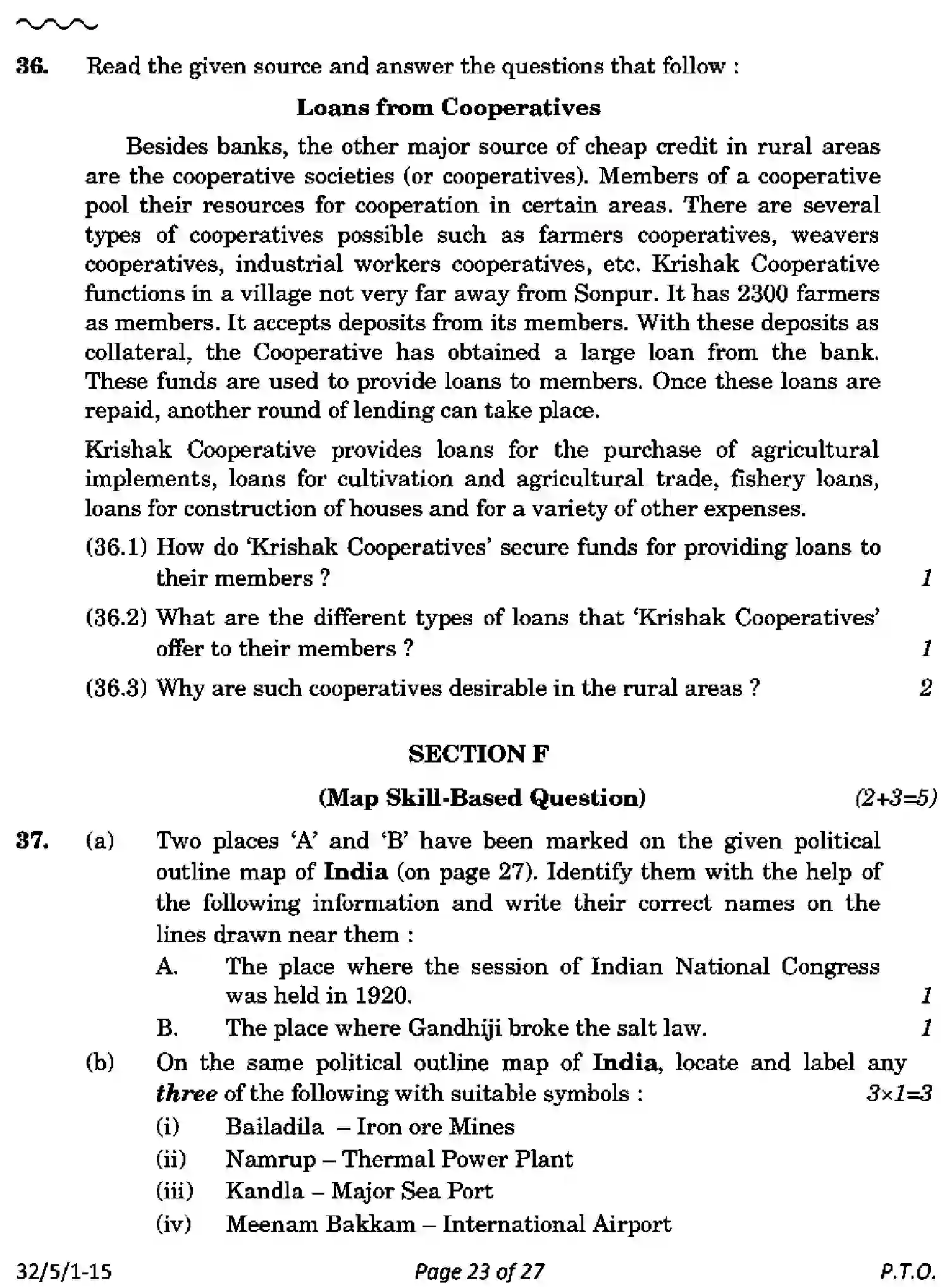 CBSE-Class-10-Previous-Year-Question-Papers-SOCIAL-SCIENCE-AB5CD-5-SET-1-Page-23 Image