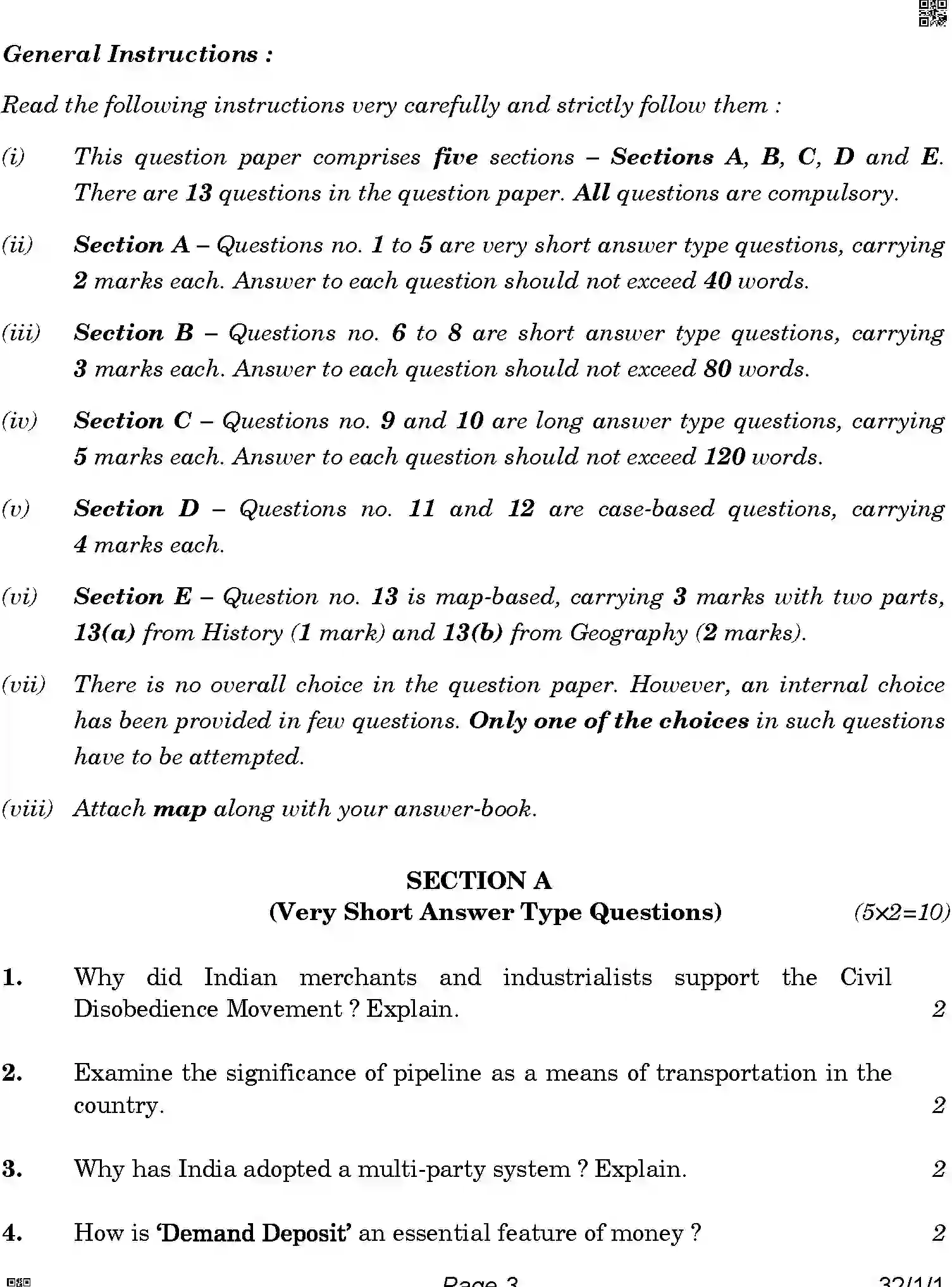 CBSE-Class-10-Previous-Year-Question-Papers-SOCIAL-SCIENCE-AQQPP-1-SET-1-Page-3 Image