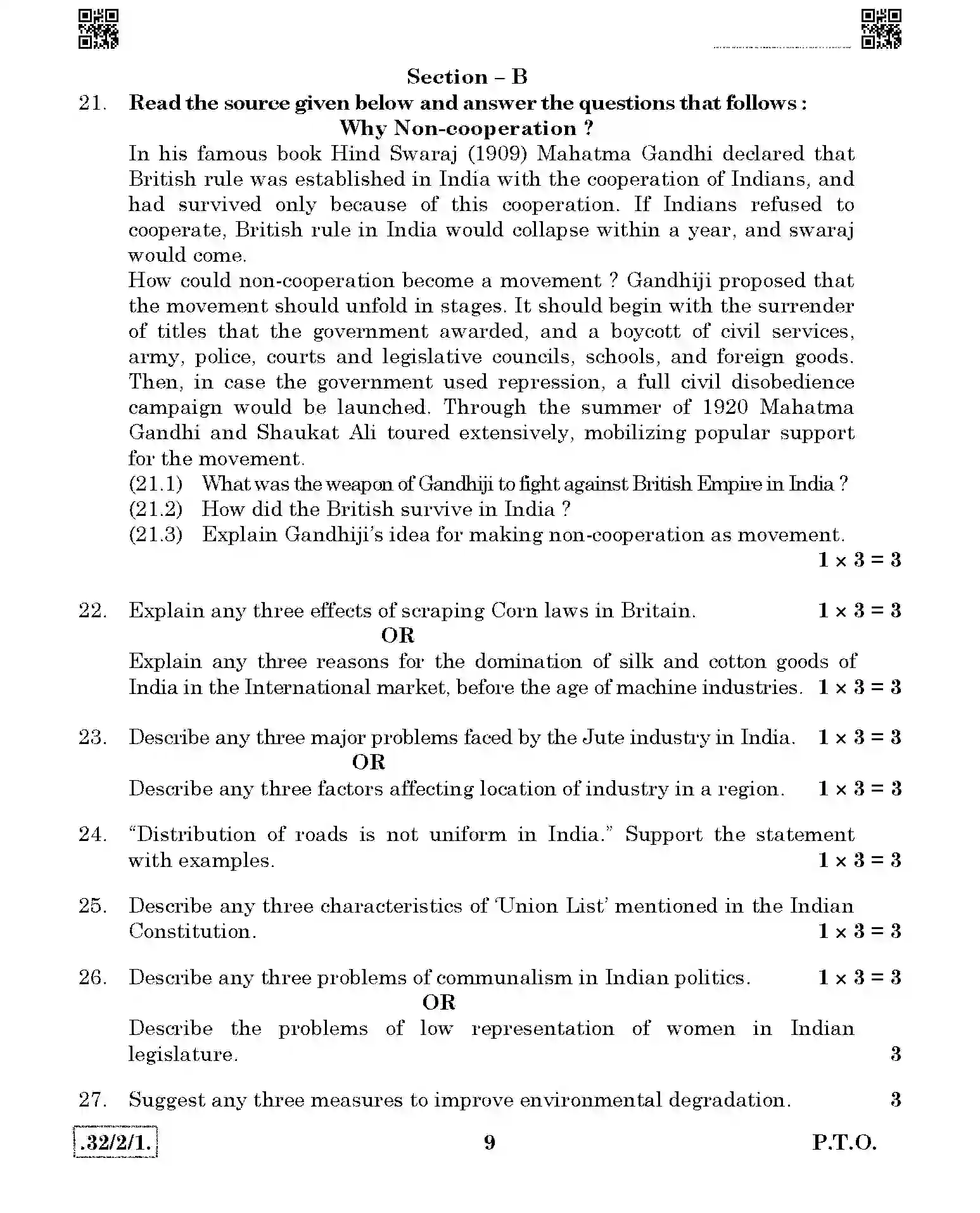 CBSE-Class-10-Previous-Year-Question-Papers-SOCIAL-SCIENCE-JBB-32-2-1-Page-9 Image