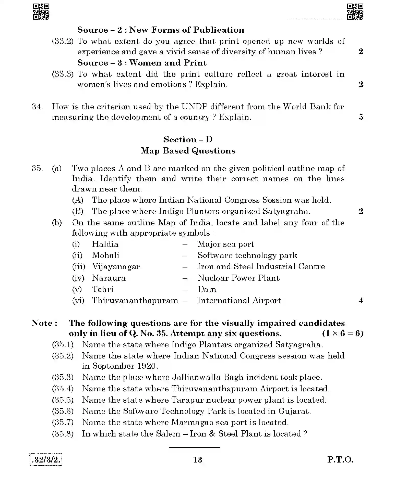 CBSE-Class-10-Previous-Year-Question-Papers-SOCIAL-SCIENCE-JBB-32-3-2-Page-13 Image