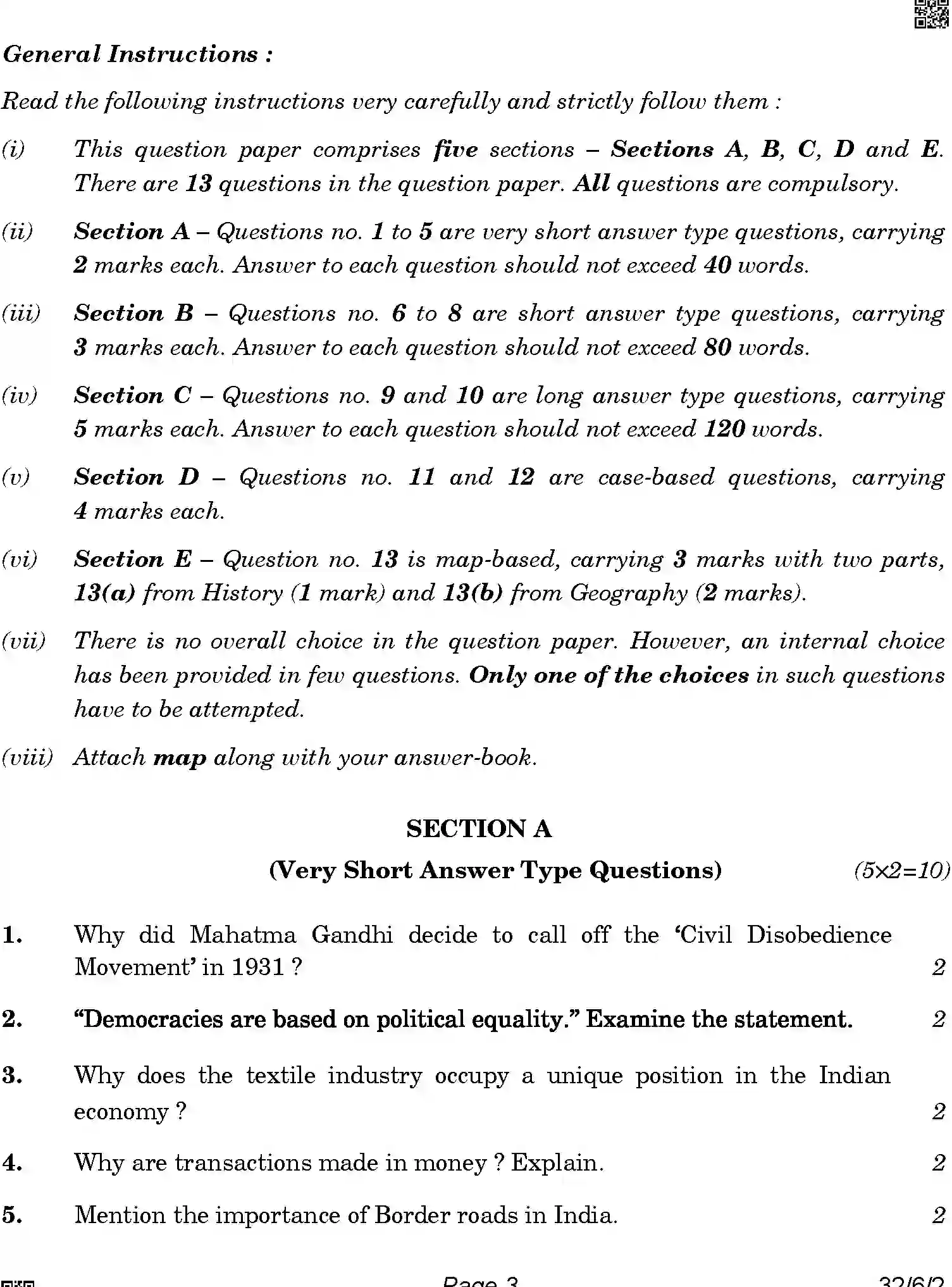 CBSE-Class-10-Previous-Year-Question-Papers-SOCIAL-SCIENCE-SRQPE-C-SET-2-COMP-Page-3 Image