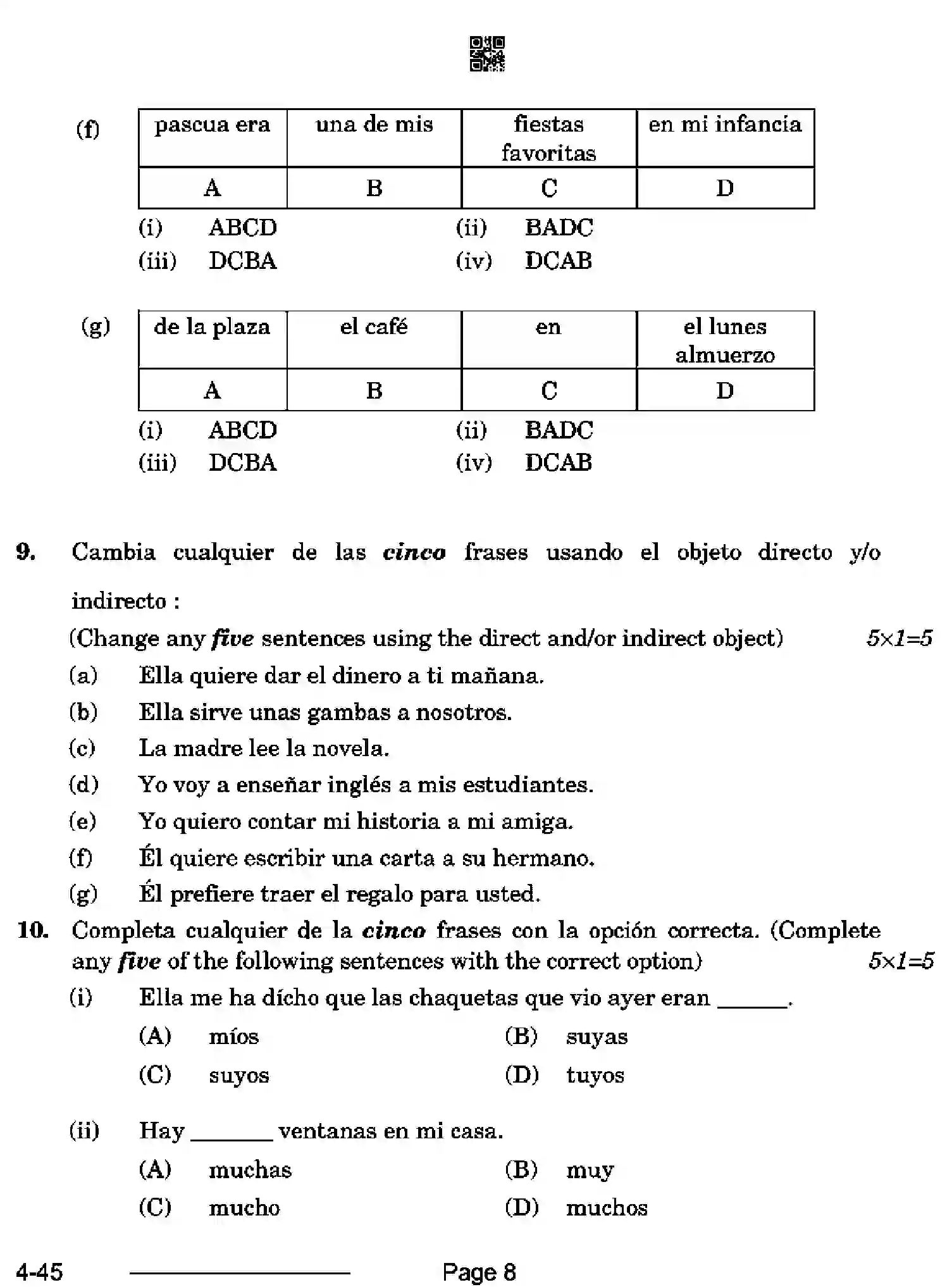 CBSE-Class-10-Previous-Year-Question-Papers-SPANISH-CDBA-SET-4-Page-8 Image