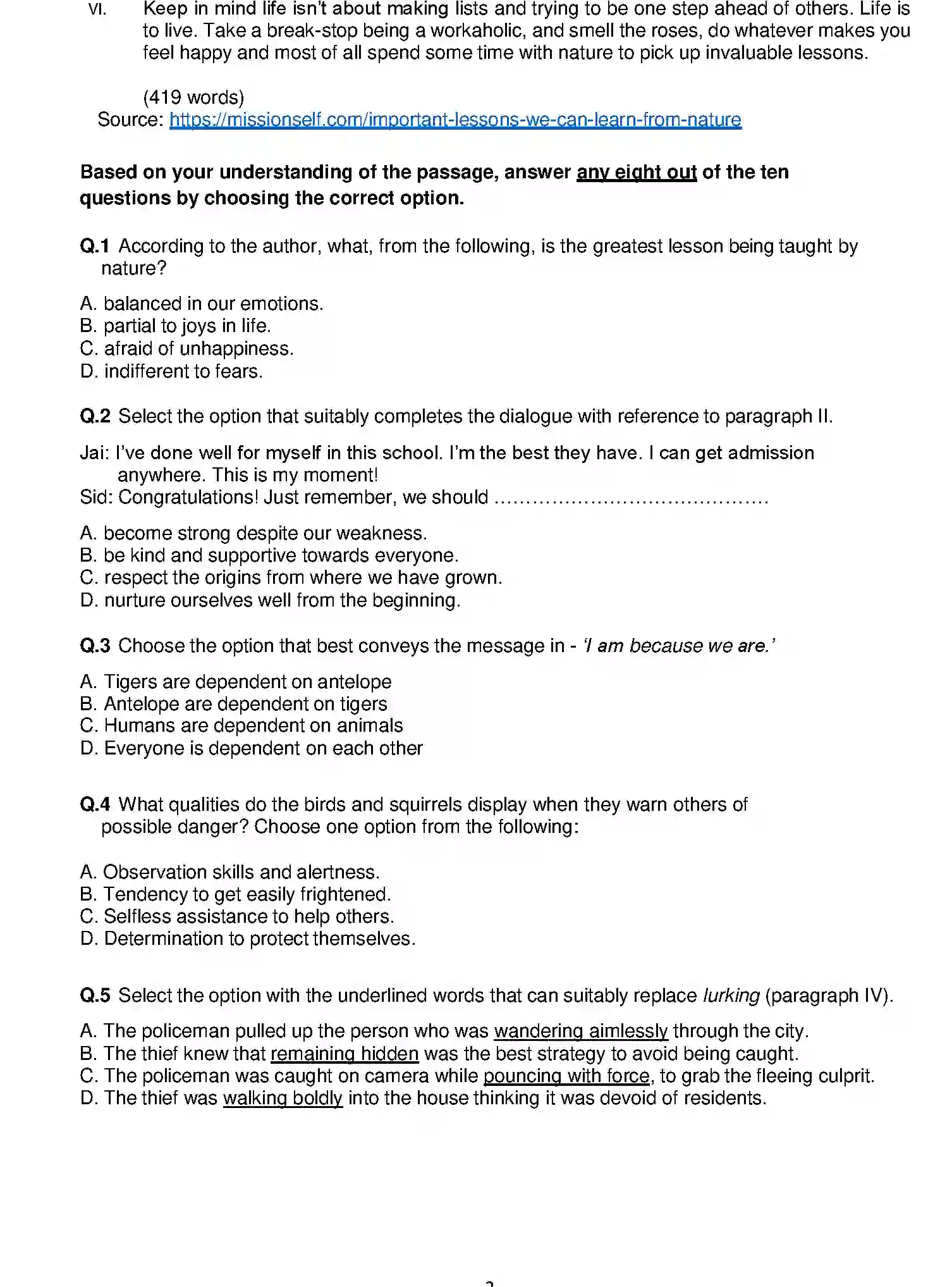 CBSE-Class-10-Previous-Year-Question-Papers-SQP-TERM-1-ENGLISH-LANGUAGE-Page-2 Image