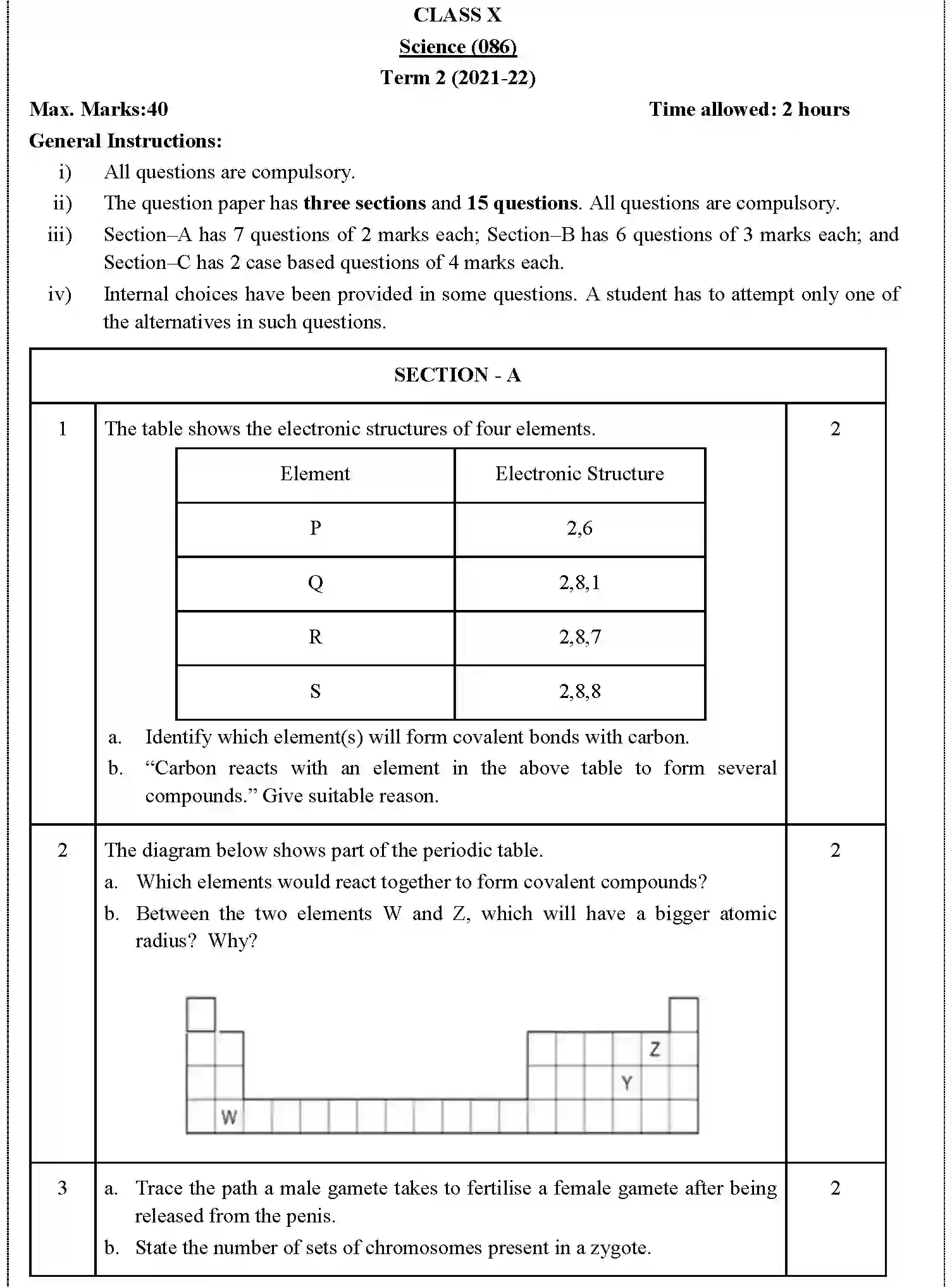 CBSE-Class-10-Previous-Year-Question-Papers-SQP-TERM-2-SCIENCE-Page-1 Image