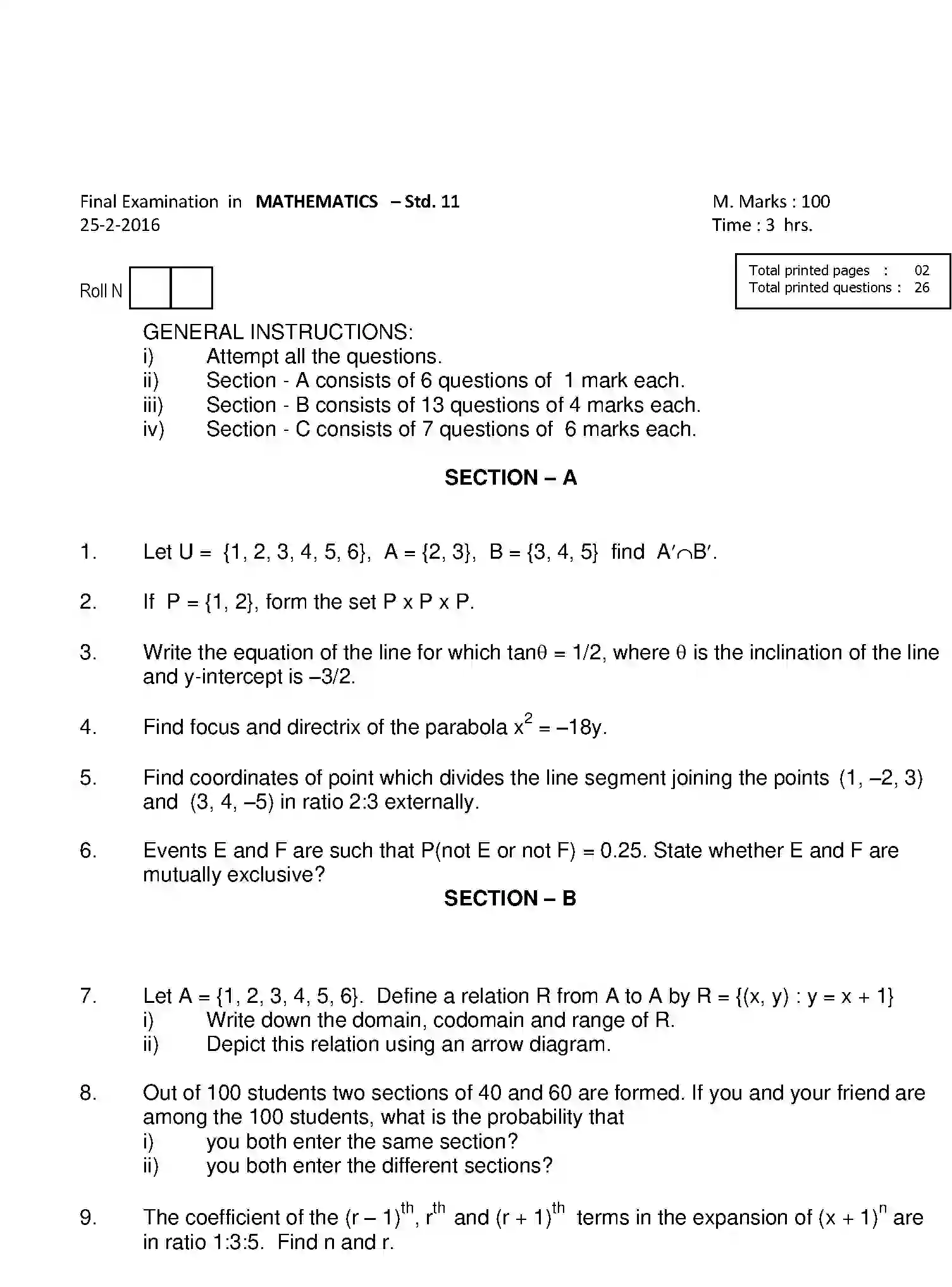 CBSE-Class-11-Previous-Year-Question-Papers-MATHEMATICS-Page-1 Image
