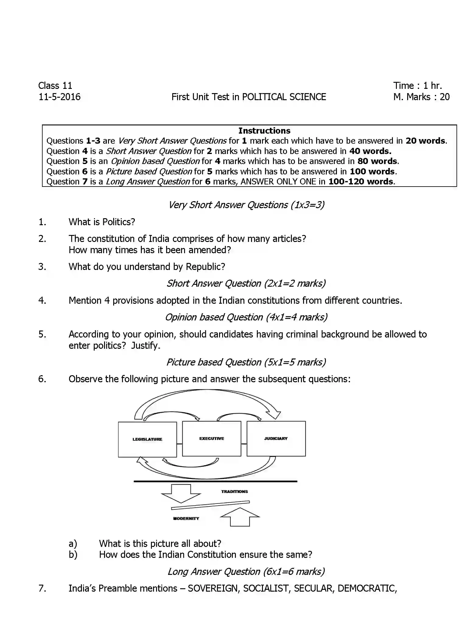 CBSE-Class-11-Previous-Year-Question-Papers-UT1-POLITICAL-SCIENCE-Page-1 Image