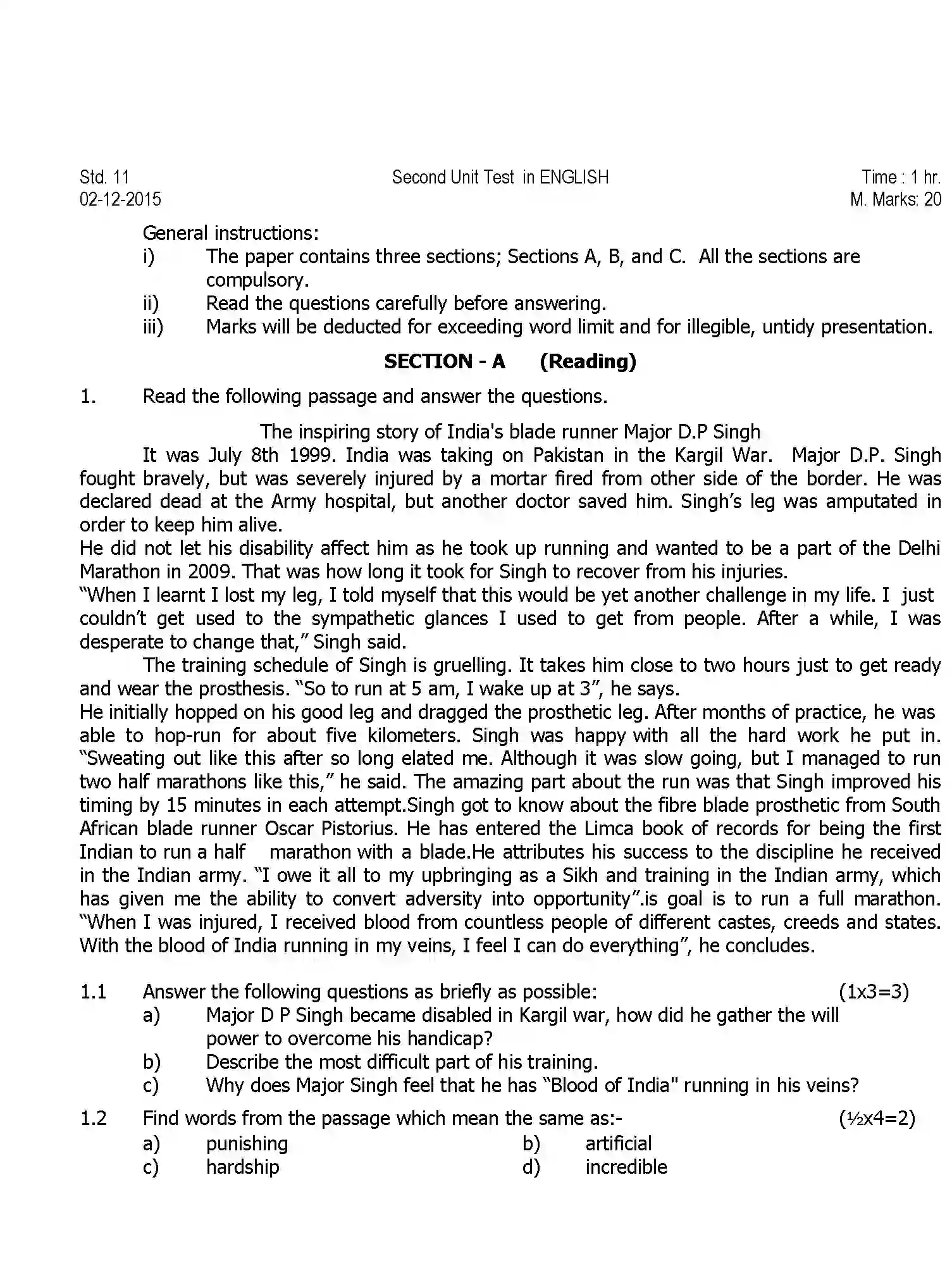 CBSE-Class-11-Previous-Year-Question-Papers-UT2-ENGLISH-Page-1 Image
