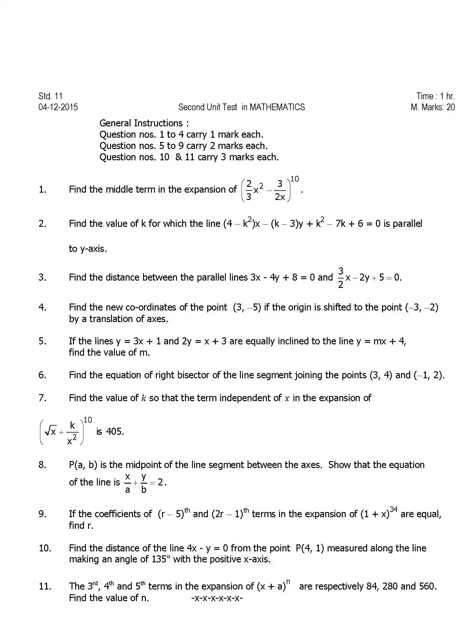CBSE-Class-11-Previous-Year-Question-Papers-UT2-MATHEMATICS-Page-1 Image