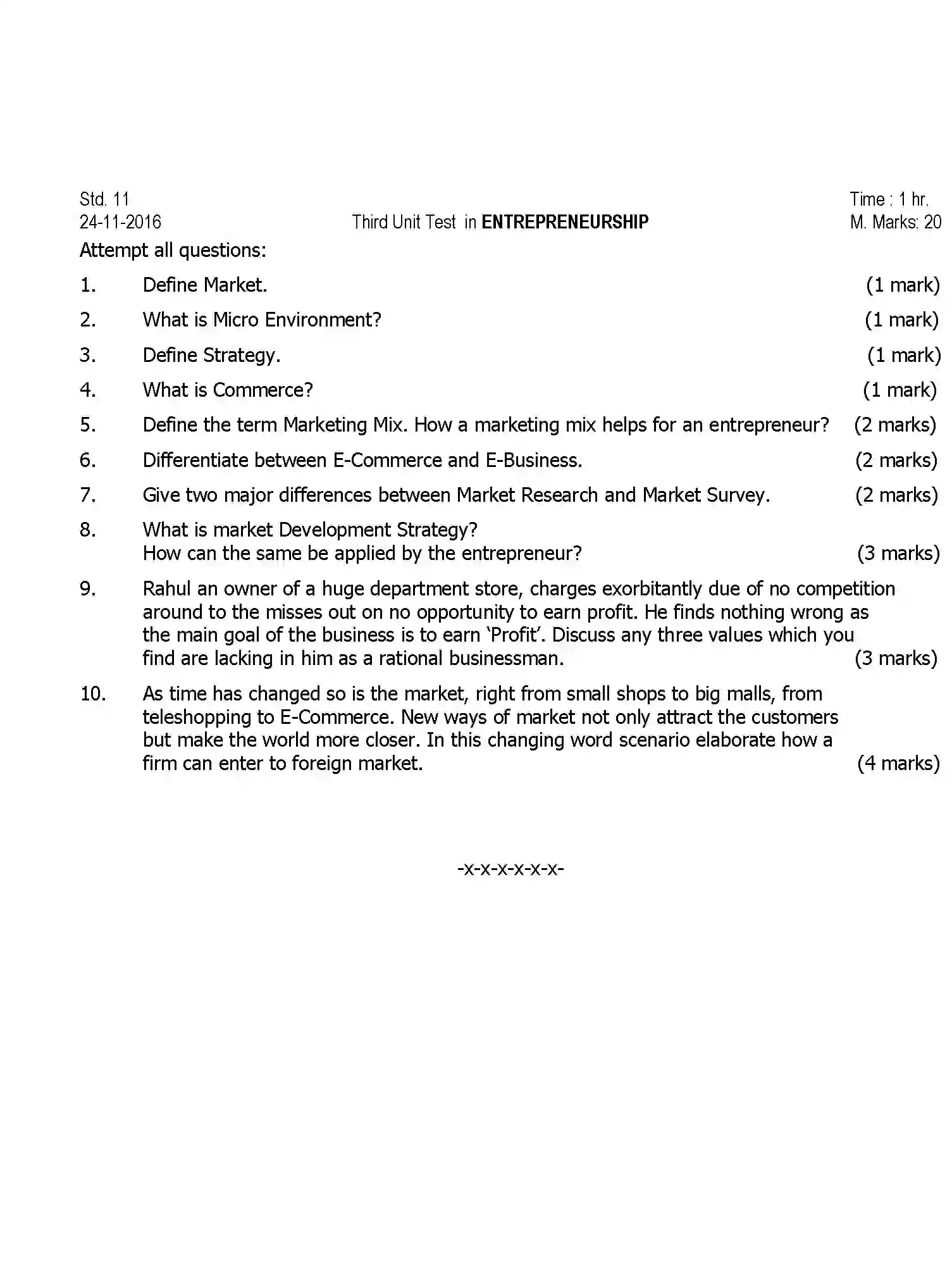 CBSE-Class-11-Previous-Year-Question-Papers-UT3-ENTERPRENUERSHIP-Page-1 Image