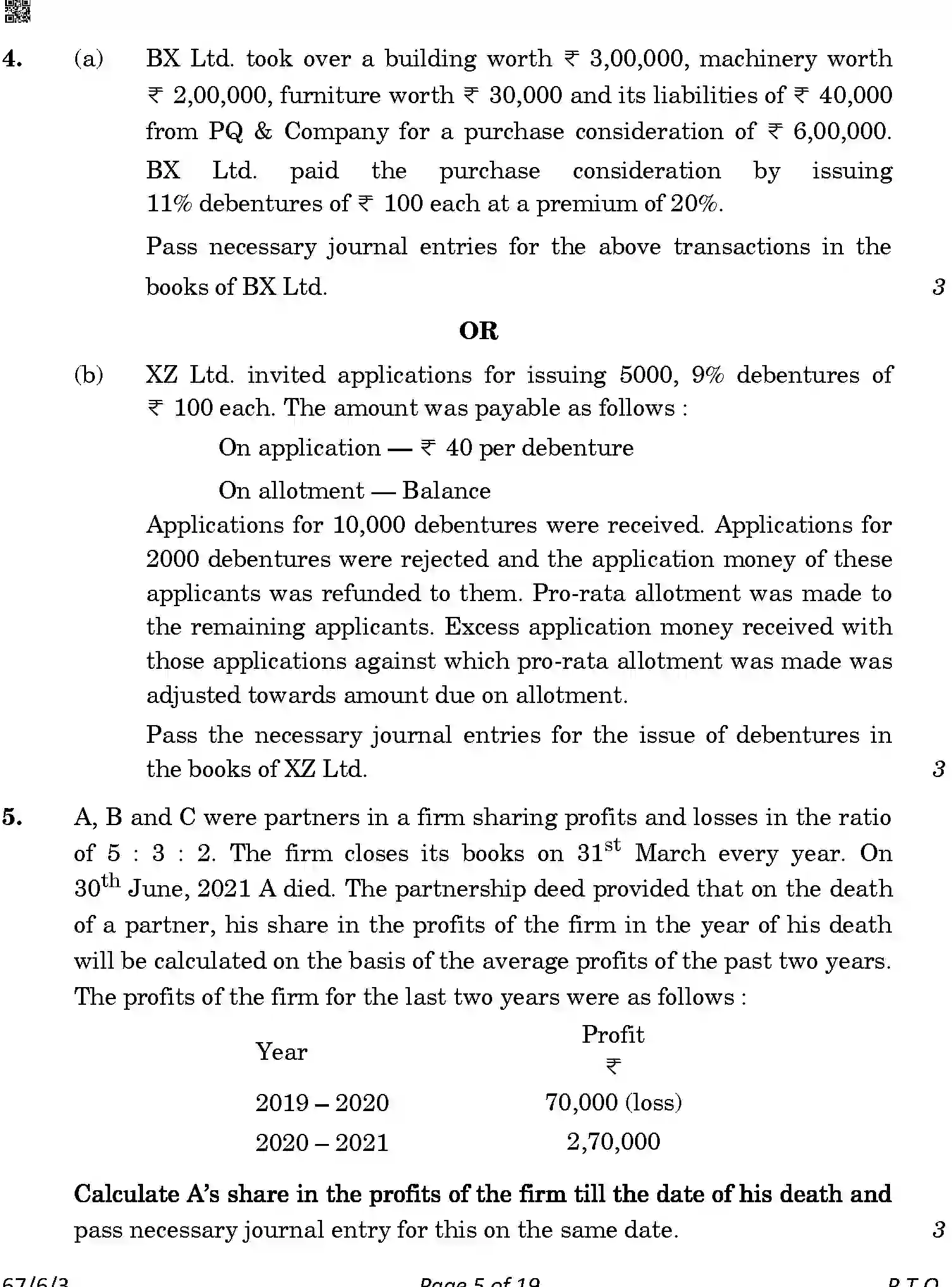 CBSE-Class-12-Previous-Year-Question-Papers-ACCOUNTANCY-A6BAB-C-SET-3-COMP-Page-5 Image