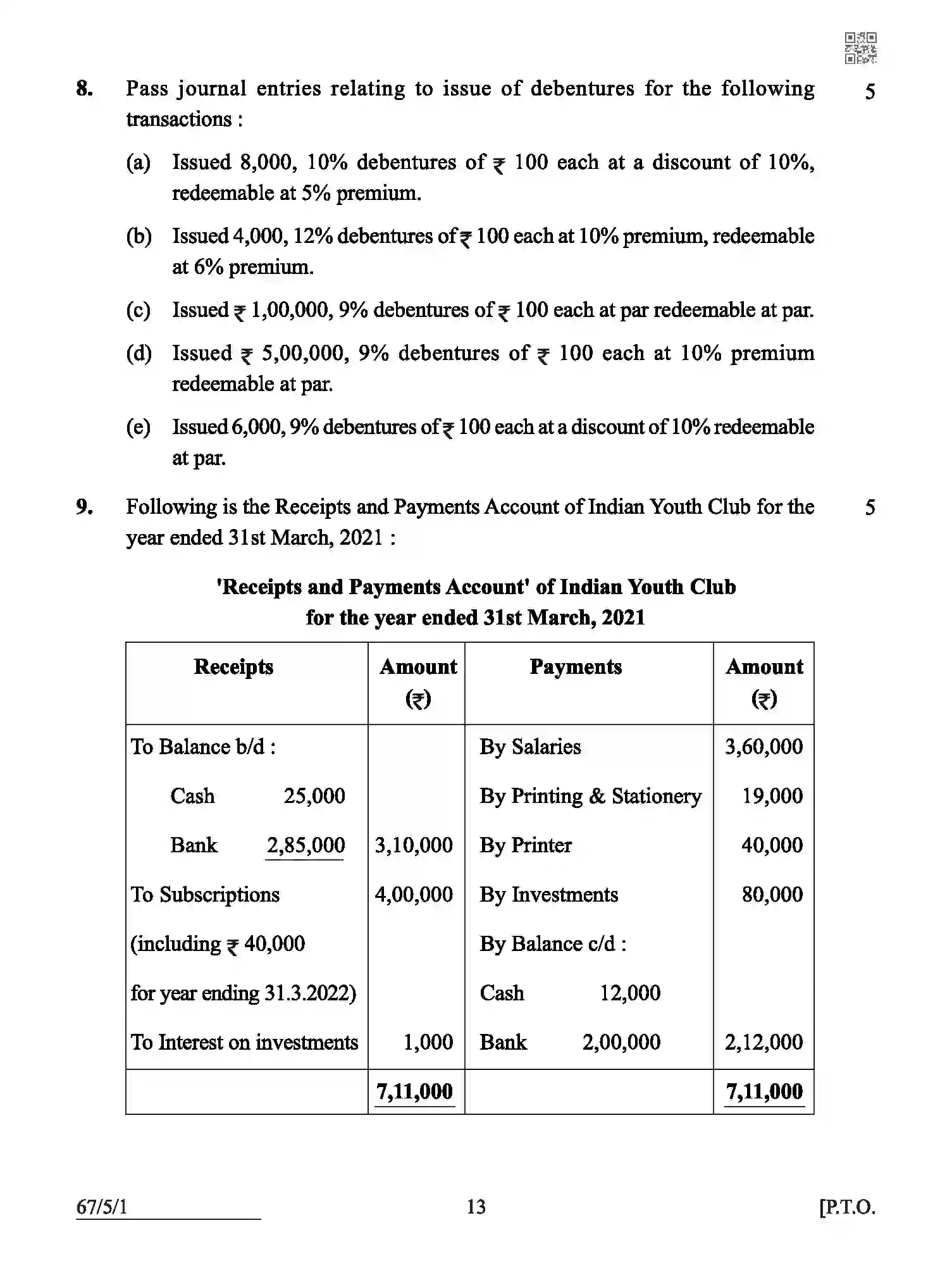 CBSE-Class-12-Previous-Year-Question-Papers-ACCOUNTANCY-ABCD5-5-SET-1-Page-13 Image