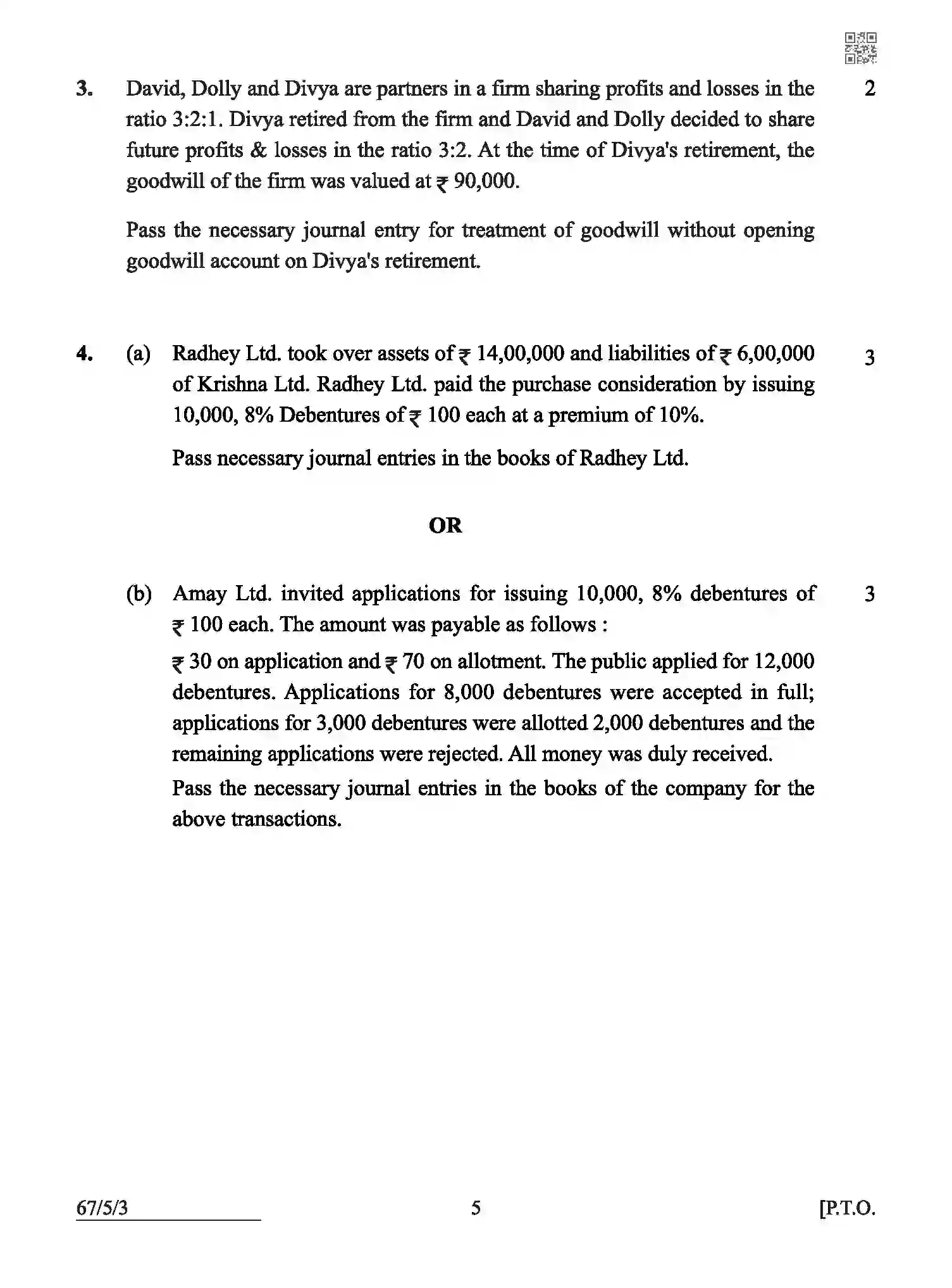 CBSE-Class-12-Previous-Year-Question-Papers-ACCOUNTANCY-ABCD5-5-SET-3-Page-5 Image