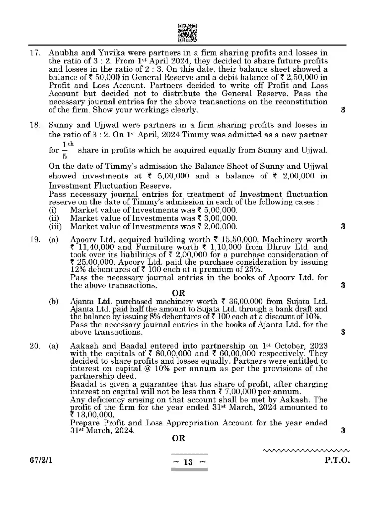 CBSE-Class-12-Previous-Year-Question-Papers-ACCOUNTANCY-W2YXZ-SET-1-Page-13 Image