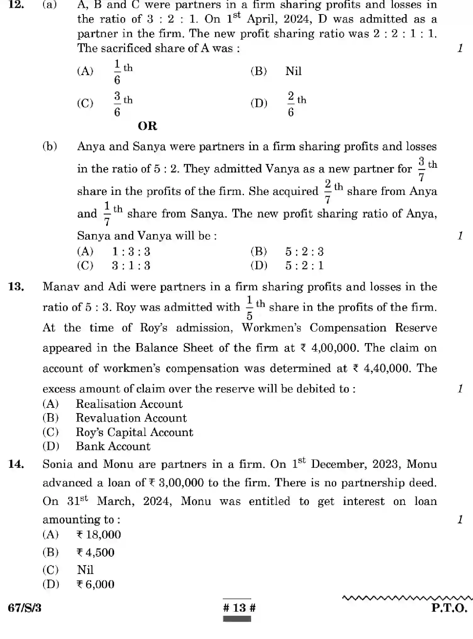 CBSE-Class-12-Previous-Year-Question-Papers-ACCOUNTANCY-WXYZ-S-SET-3-Page-13 Image
