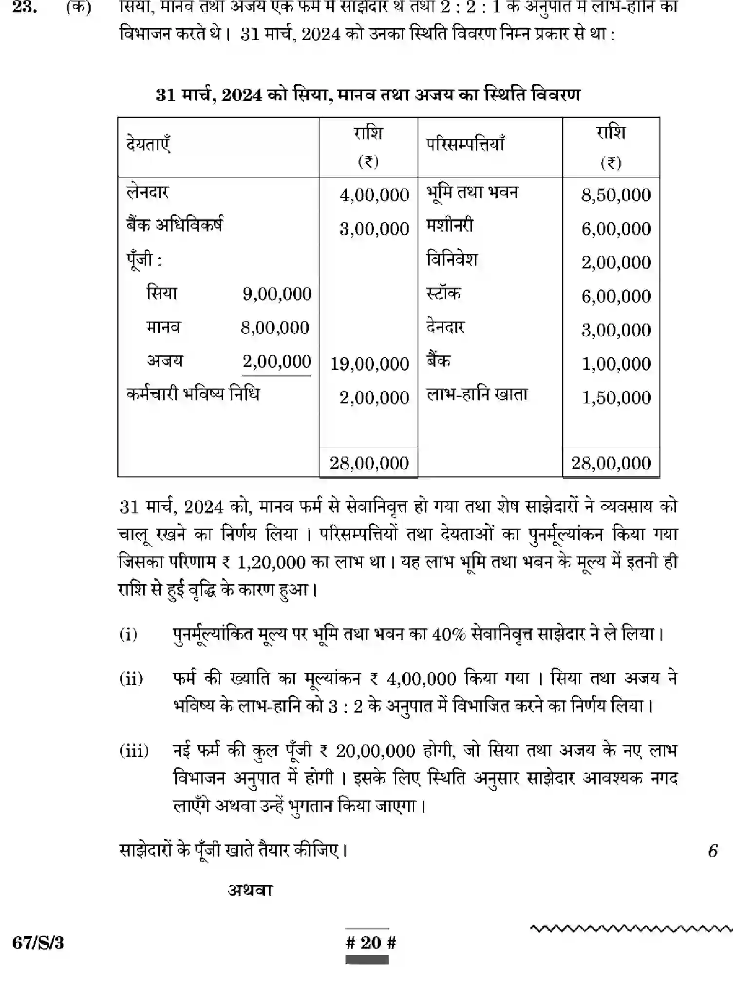 CBSE-Class-12-Previous-Year-Question-Papers-ACCOUNTANCY-WXYZ-S-SET-3-Page-20 Image