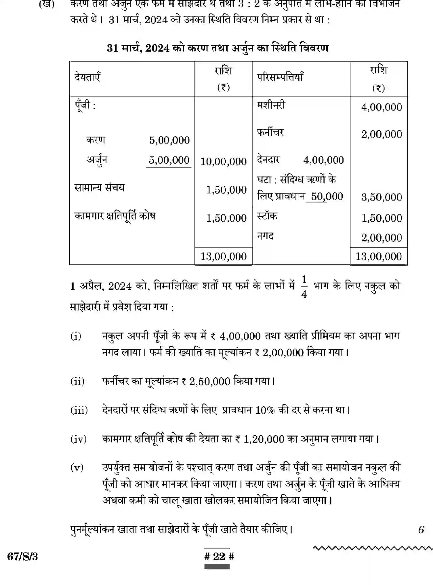 CBSE-Class-12-Previous-Year-Question-Papers-ACCOUNTANCY-WXYZ-S-SET-3-Page-22 Image