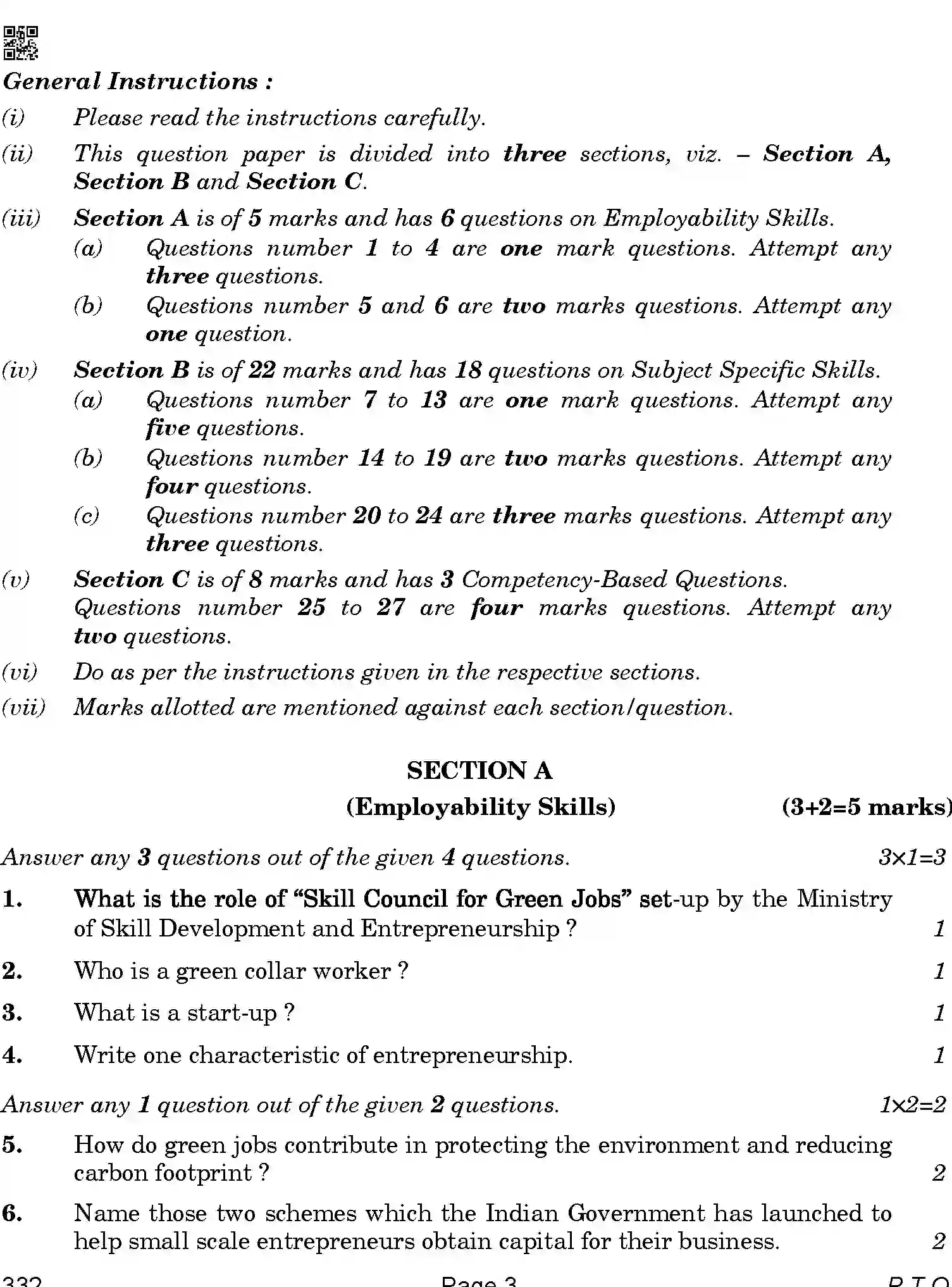 CBSE-Class-12-Previous-Year-Question-Papers-AGRICULTURE-ABA-SET-4-Page-3 Image