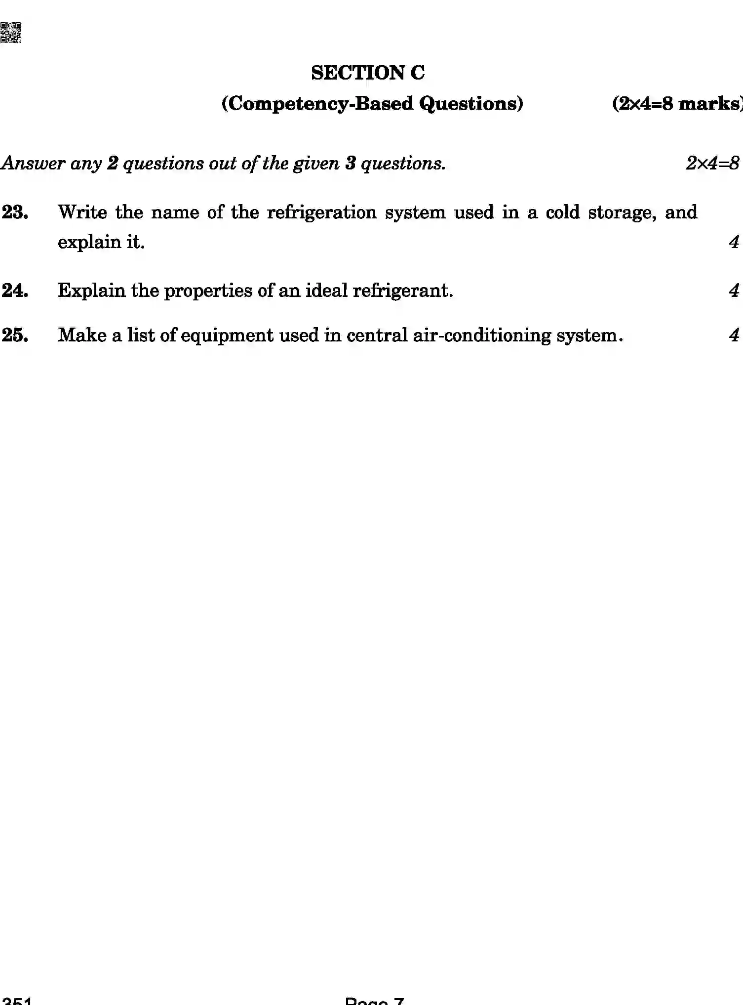 CBSE-Class-12-Previous-Year-Question-Papers-AIR-CONDITIONING-AND-REFRIGERATION-ABA-C-SET-4-COMP-Page-7 Image