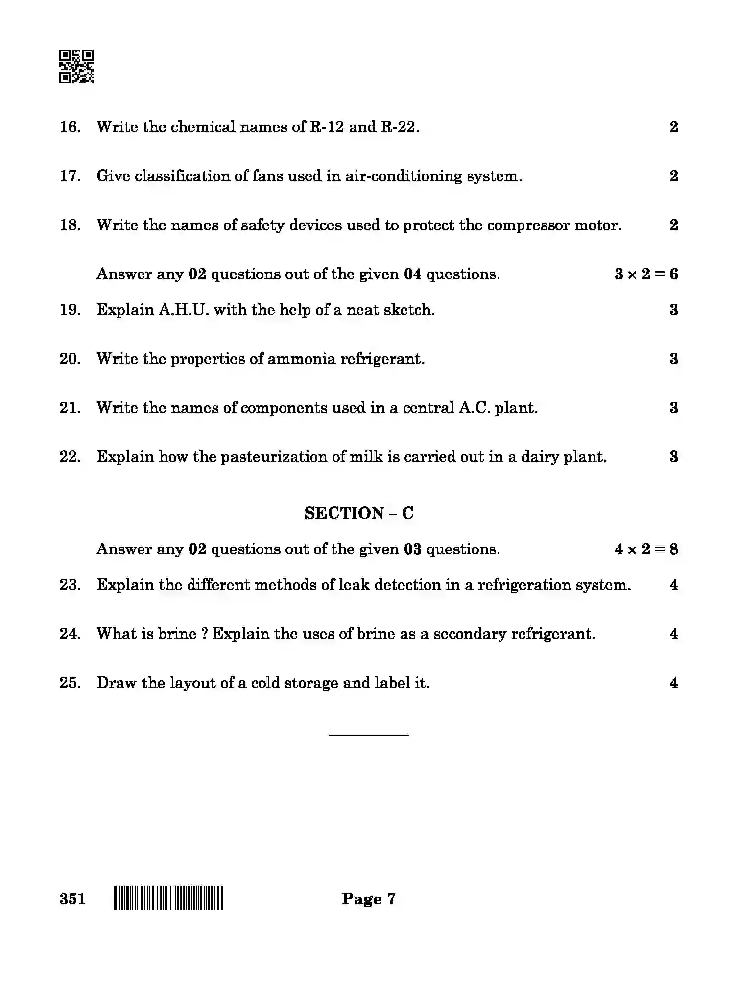 CBSE-Class-12-Previous-Year-Question-Papers-AIR-CONDITIONING-AND-REFRIGERATION-ABA-SET-4-Page-7 Image