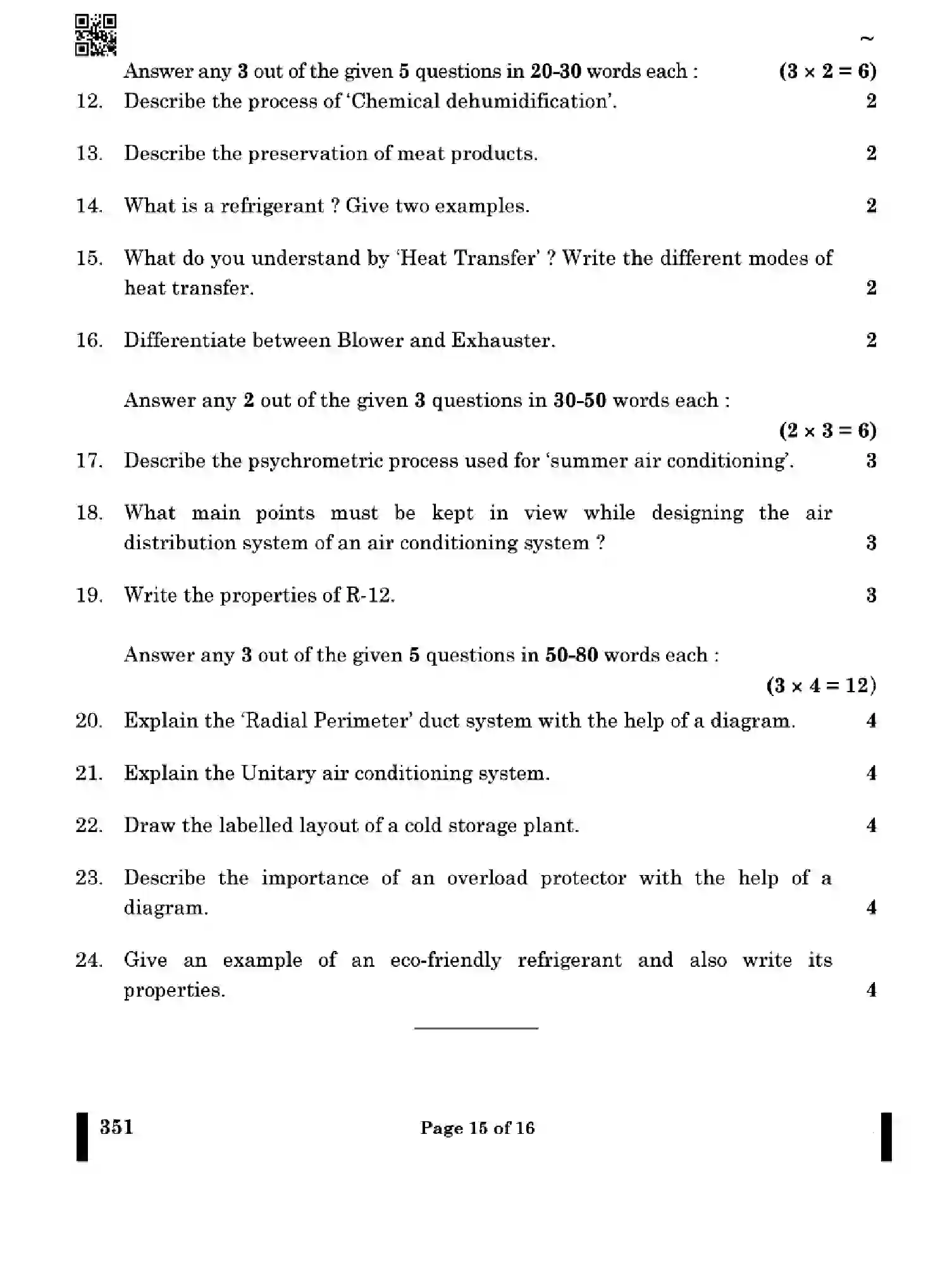 CBSE-Class-12-Previous-Year-Question-Papers-AIR-CONDITIONING-AND-REFRIGERATION-X4YZW-SET-4-Page-15 Image