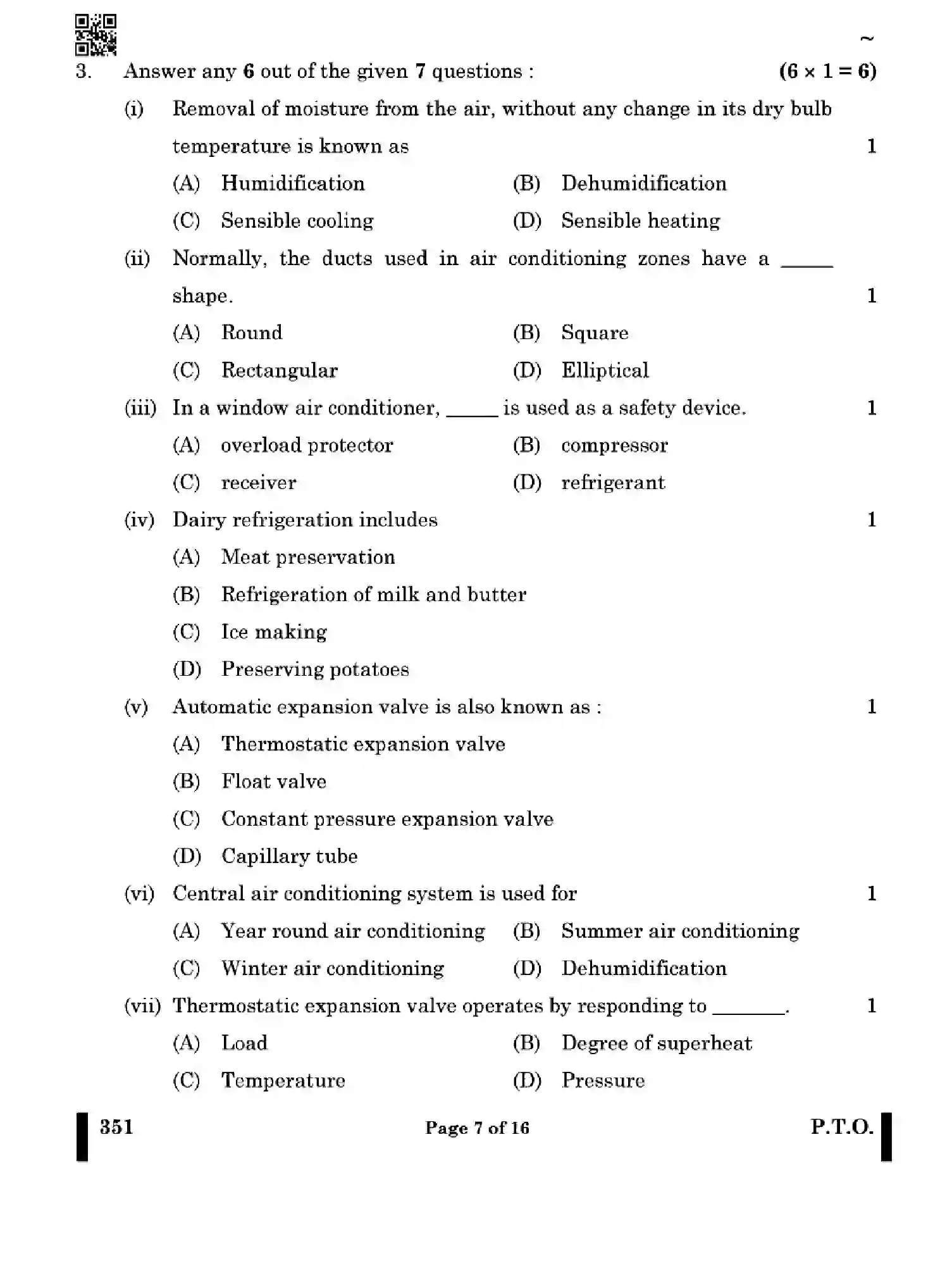 CBSE-Class-12-Previous-Year-Question-Papers-AIR-CONDITIONING-AND-REFRIGERATION-X4YZW-SET-4-Page-7 Image