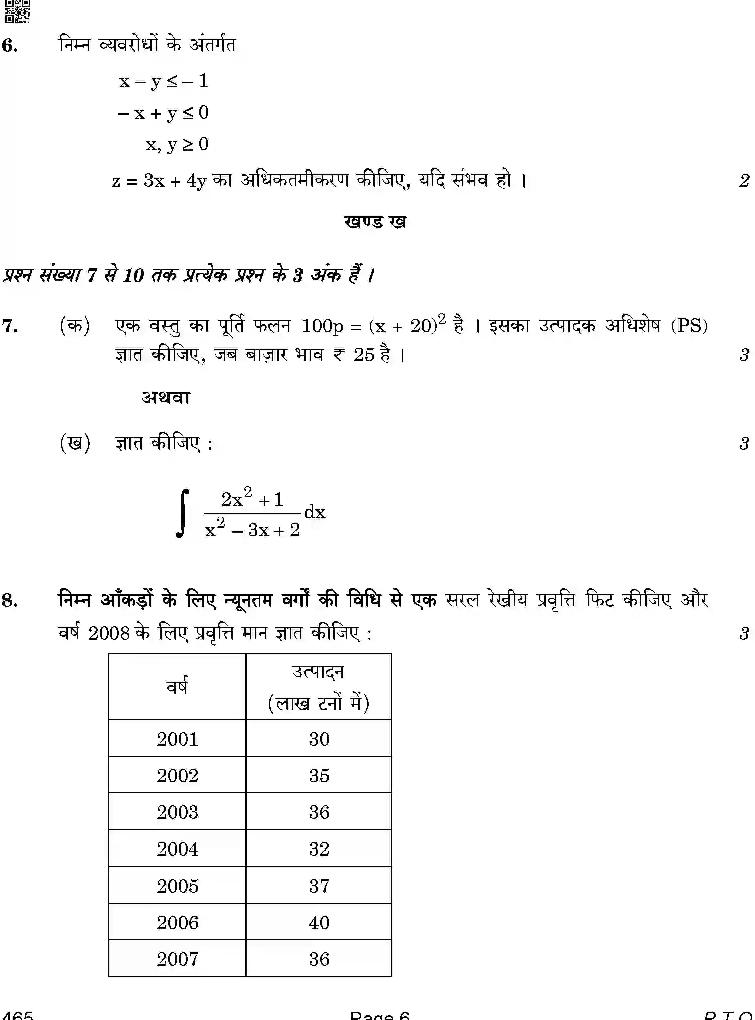 CBSE-Class-12-Previous-Year-Question-Papers-APPLIED-MATHEMATICS-BAB-SET-4-Page-6 Image