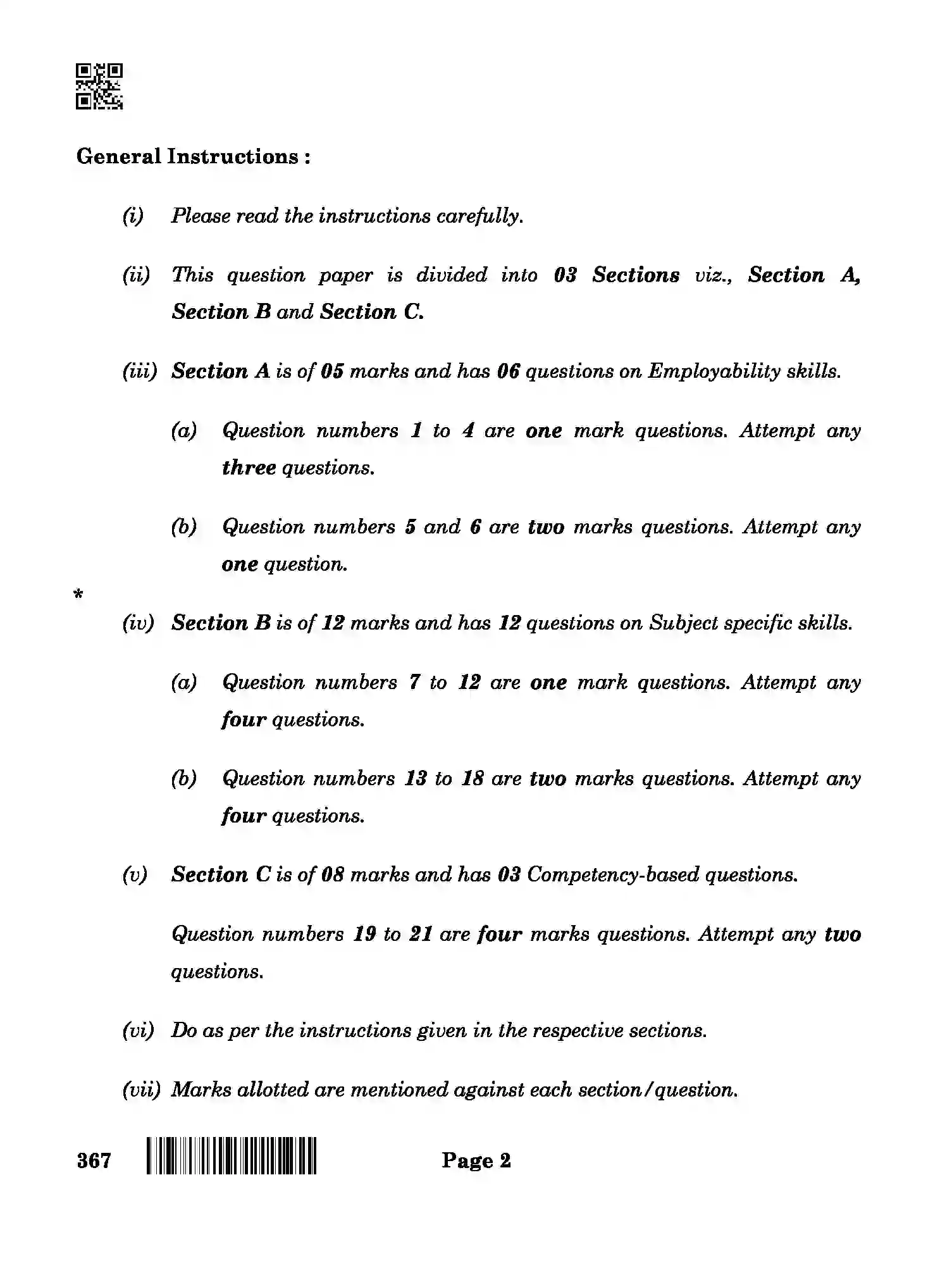 CBSE-Class-12-Previous-Year-Question-Papers-ARTIFICIAL-INTELLIGENCE-ABA-SET-4-Page-2 Image