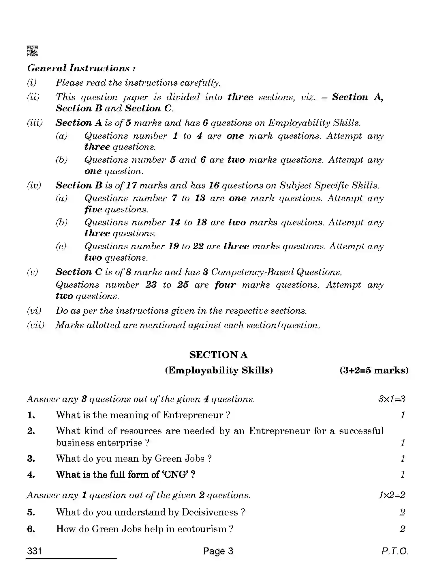 CBSE-Class-12-Previous-Year-Question-Papers-BEAUTY-AND-WELLNESS-ABA-SET-4-Page-3 Image