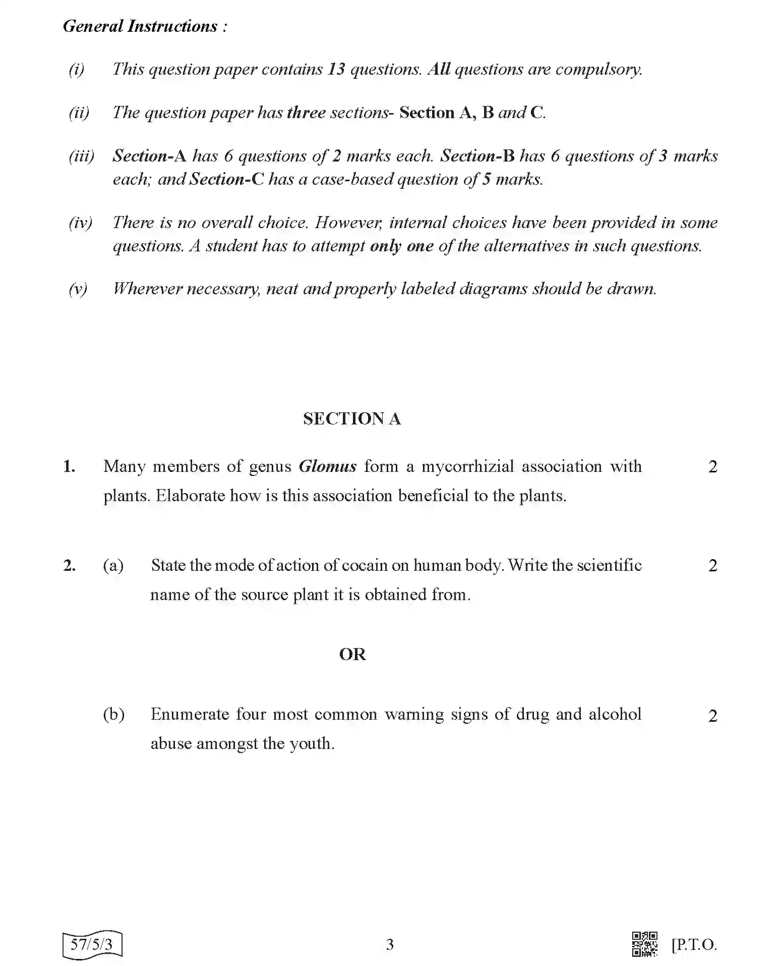 CBSE-Class-12-Previous-Year-Question-Papers-BIOLOGY-AABB5-5-SET-3-Page-3 Image