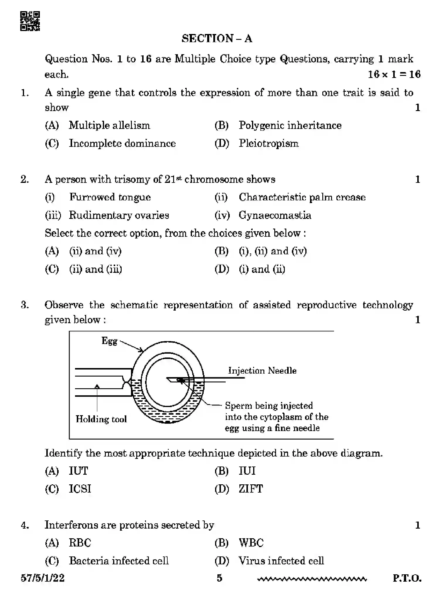 CBSE-Class-12-Previous-Year-Question-Papers-BIOLOGY-RP5PS-SET-1-Page-5 Image