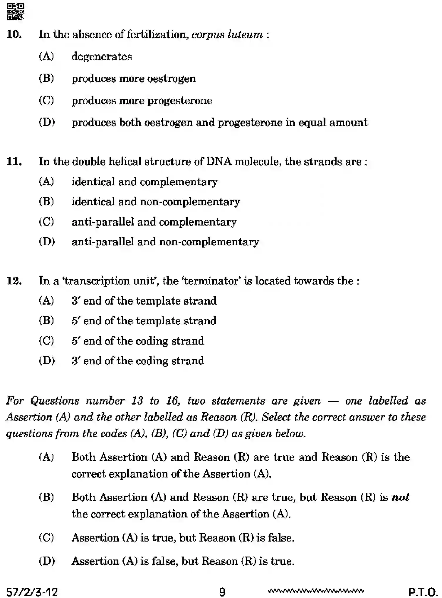 CBSE-Class-12-Previous-Year-Question-Papers-BIOLOGY-RRSS2-2-SET-3-Page-9 Image