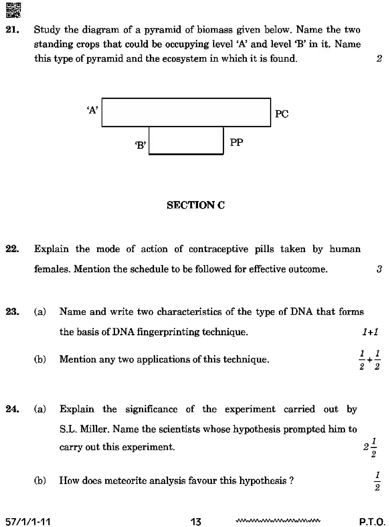 CBSE-Class-12-Previous-Year-Question-Papers-BIOLOGY-SQR1-P-1-SET-1-Page-13 Image